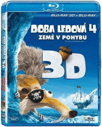 Blu-ray Doba ledová 4: Země v pohybu 3D