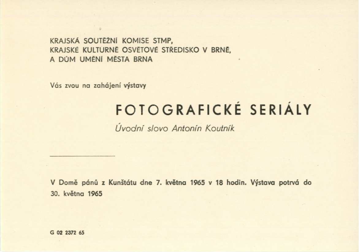 Fotografické seriály