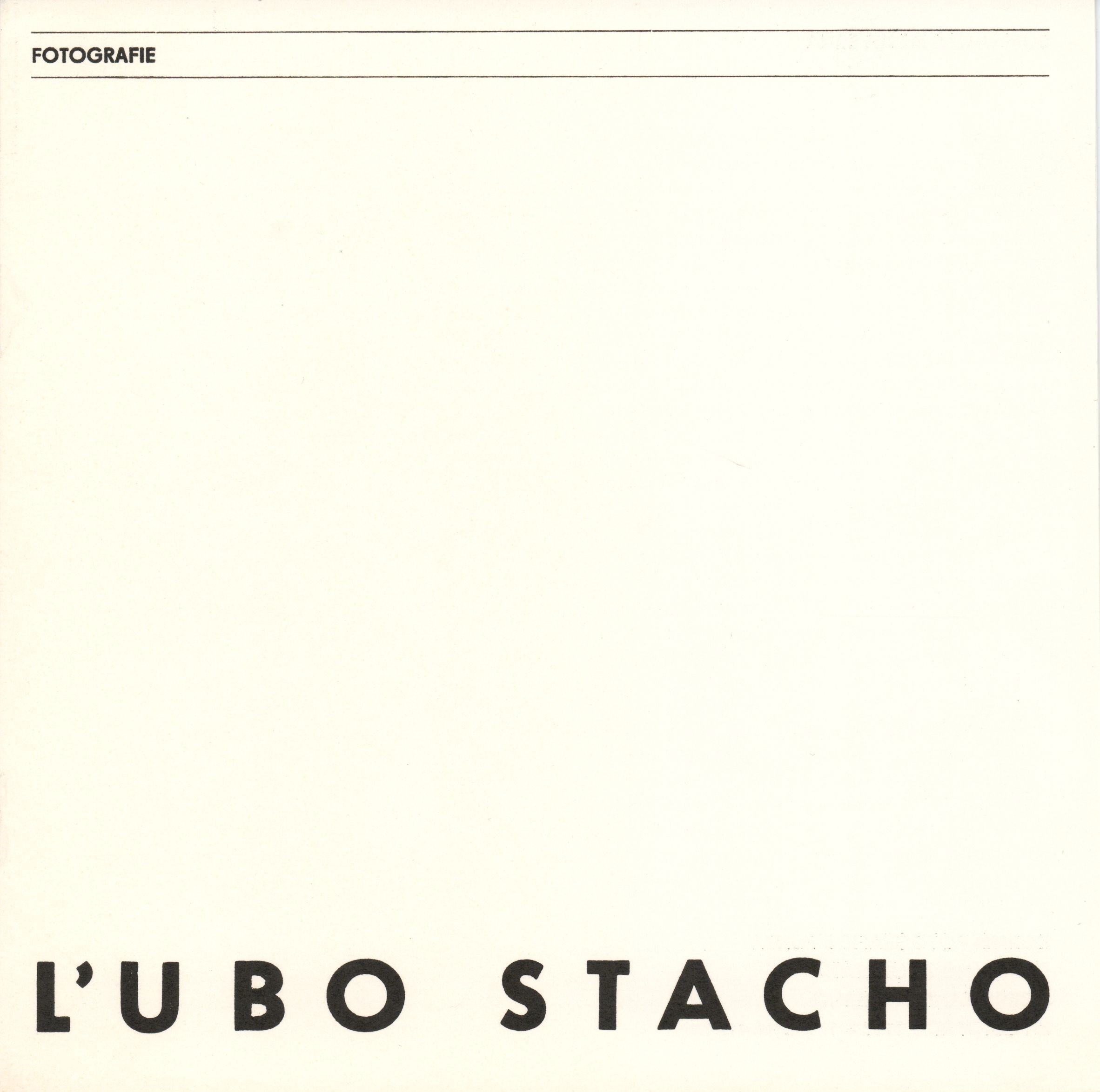 Ľubomír Stacho – fotografie