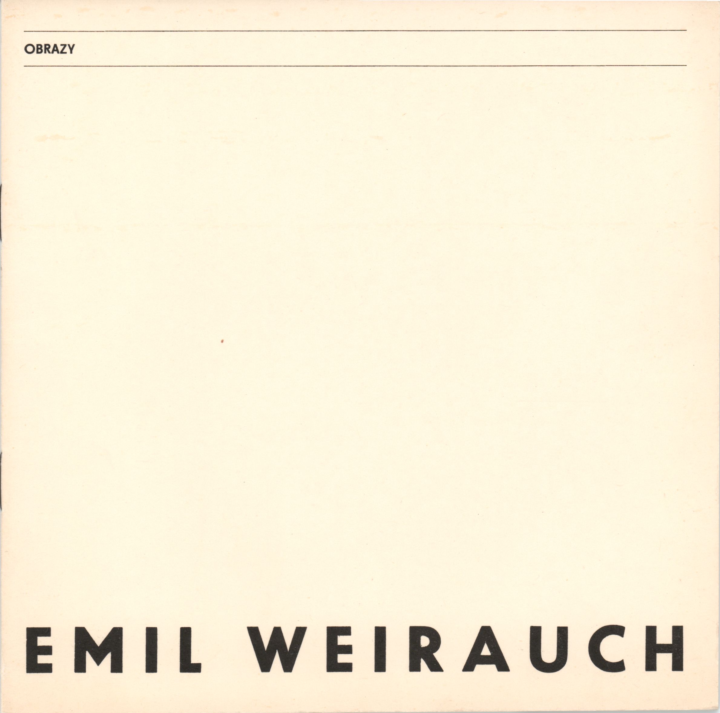 Emil Weirauch – obrazy