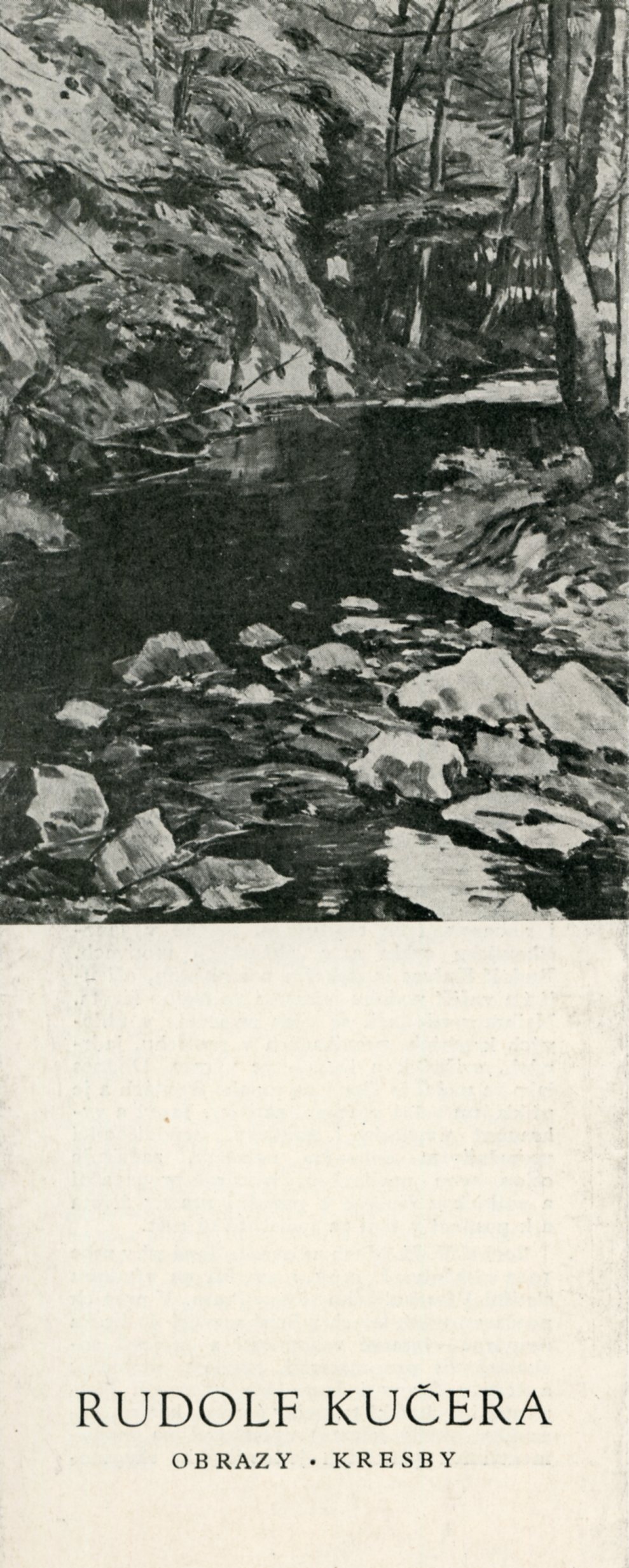 Rudolf Kučera – obrazy, kresby, Václav H. Mach – plastiky