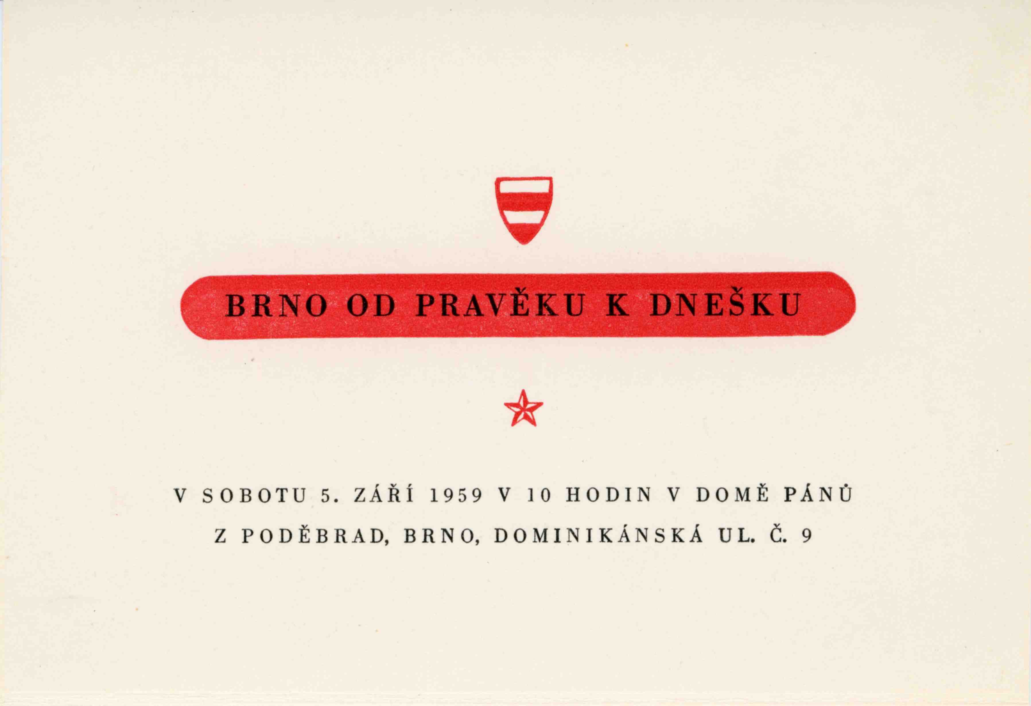 Brno od pravěku k&nbsp;dnešku