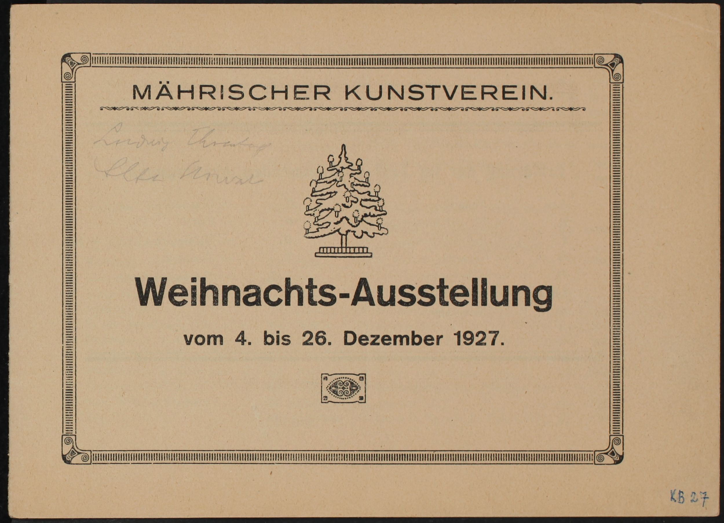 Weihnachtsausstellung