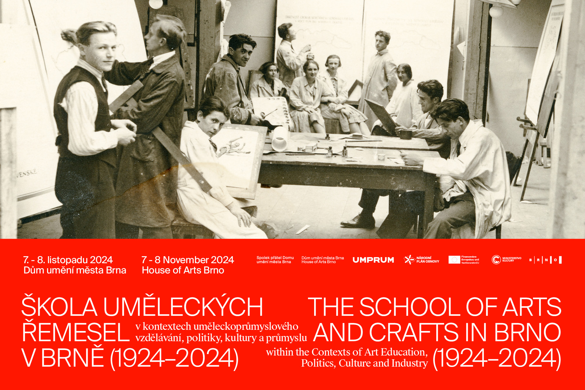 v kontextech uměleckoprůmyslového vzdělávání, politiky, kultury a&nbsp;průmyslu