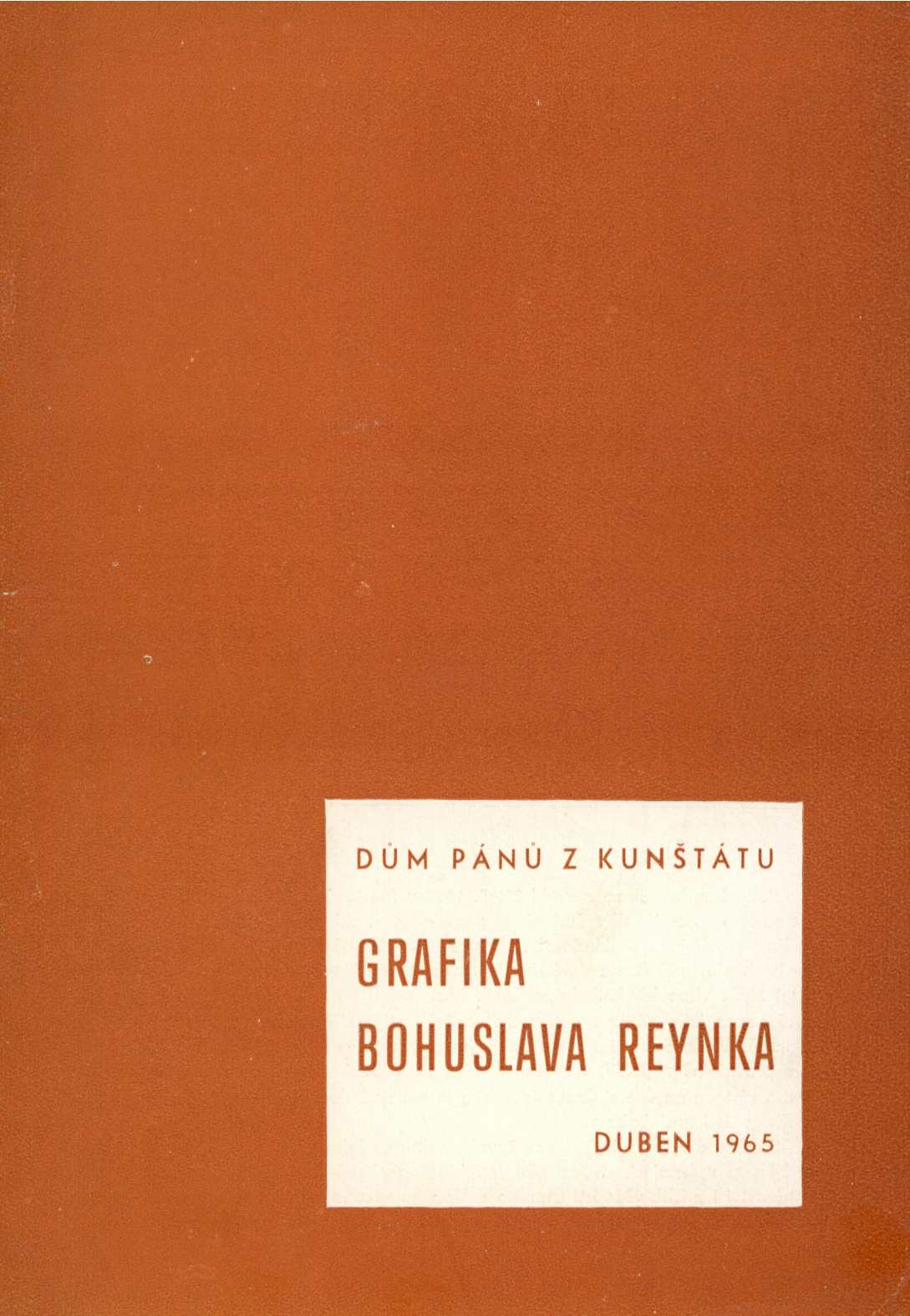 Grafika Bohuslava Reynka