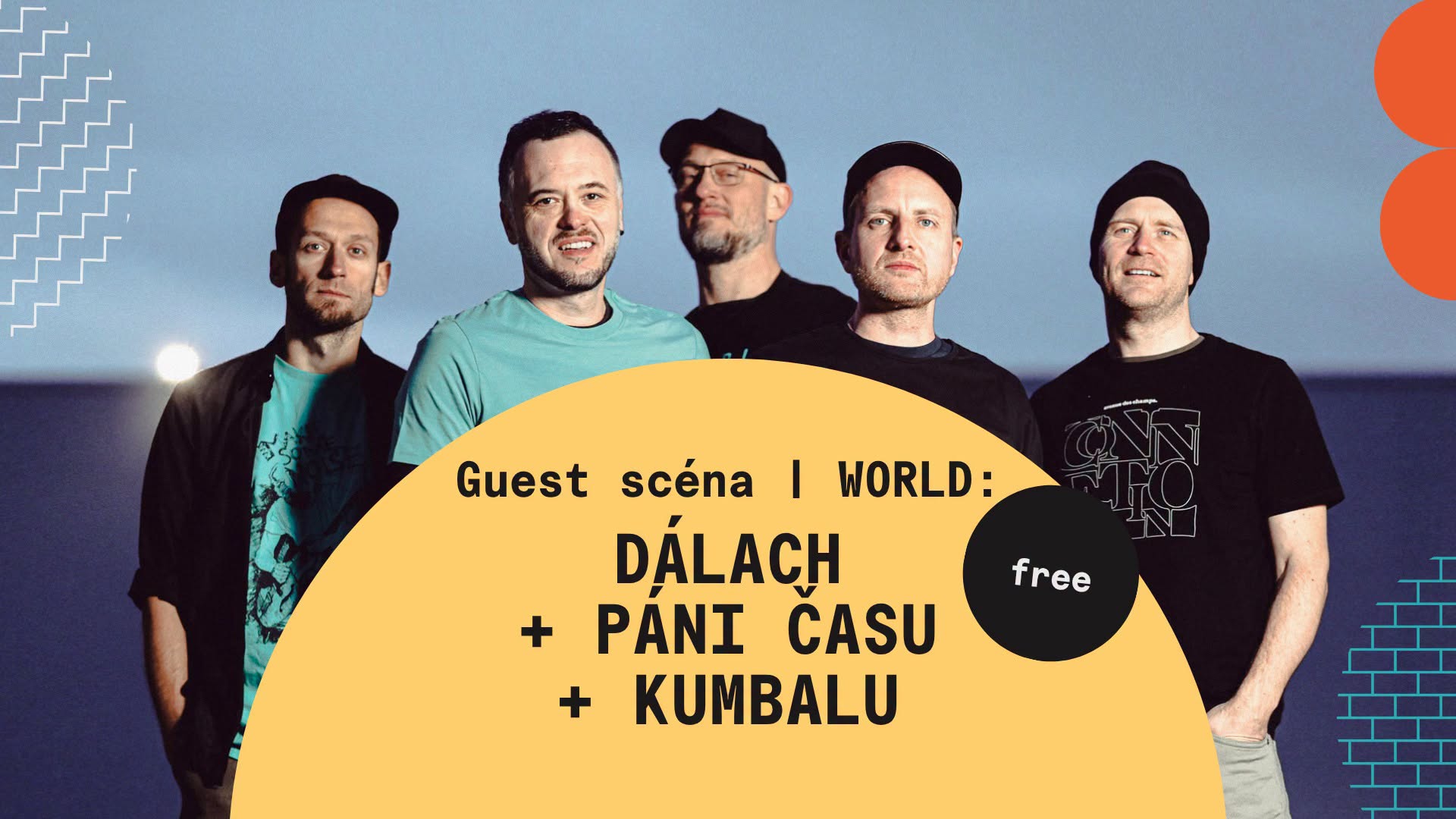 Guest scéna WORLD: Dálach, Páni času & Kumbalu