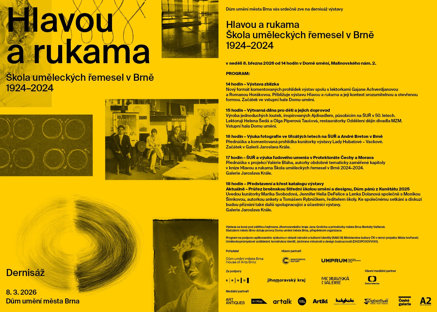 By the Head and by the Hands. The School of Arts and Crafts in Brno 1924–2024