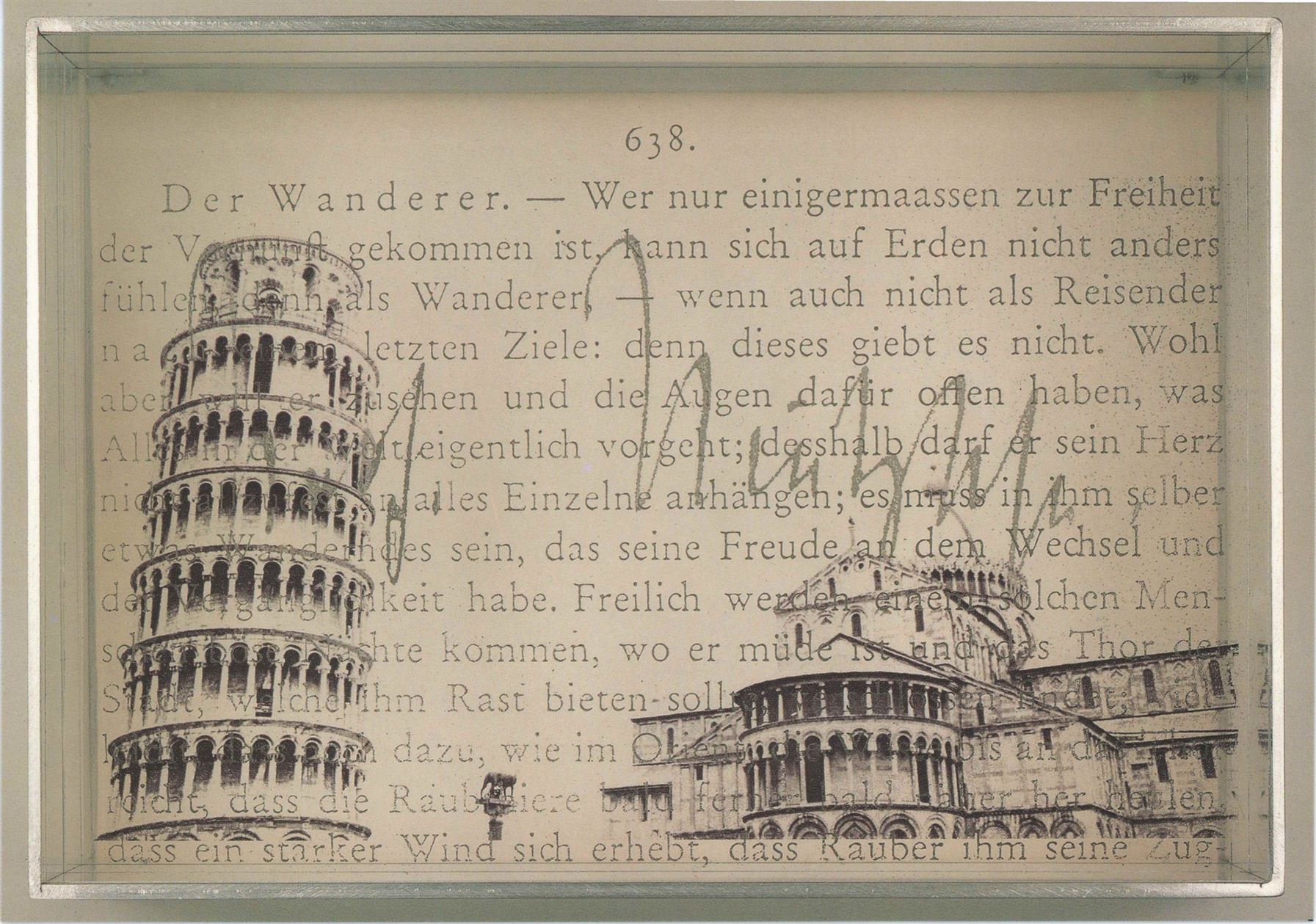 Maria Theresia Litschauer (Rakousko) Nietzsche in Italien – Fotografische Objekte