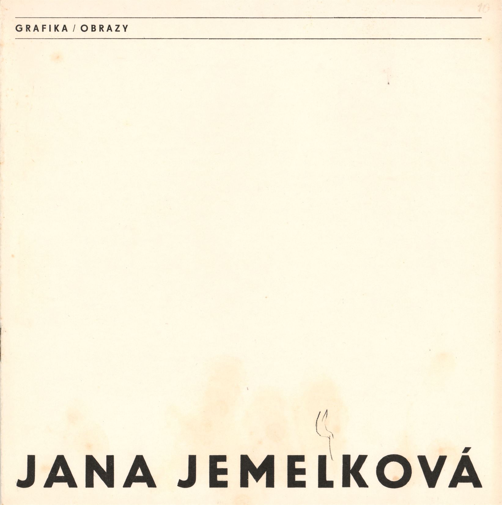 Jana Jemelková – grafika, obrazy