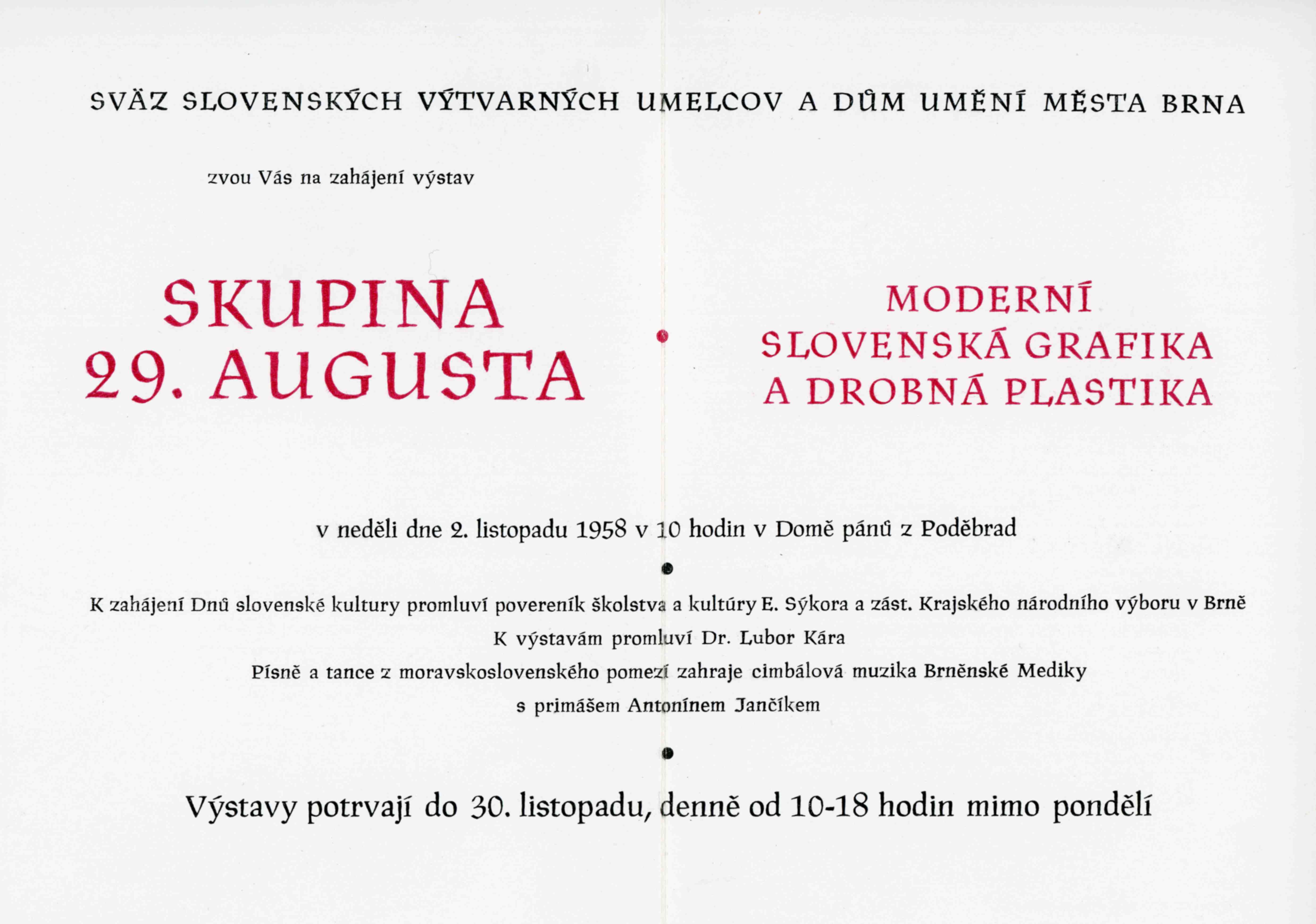 Moderní slovenská grafika