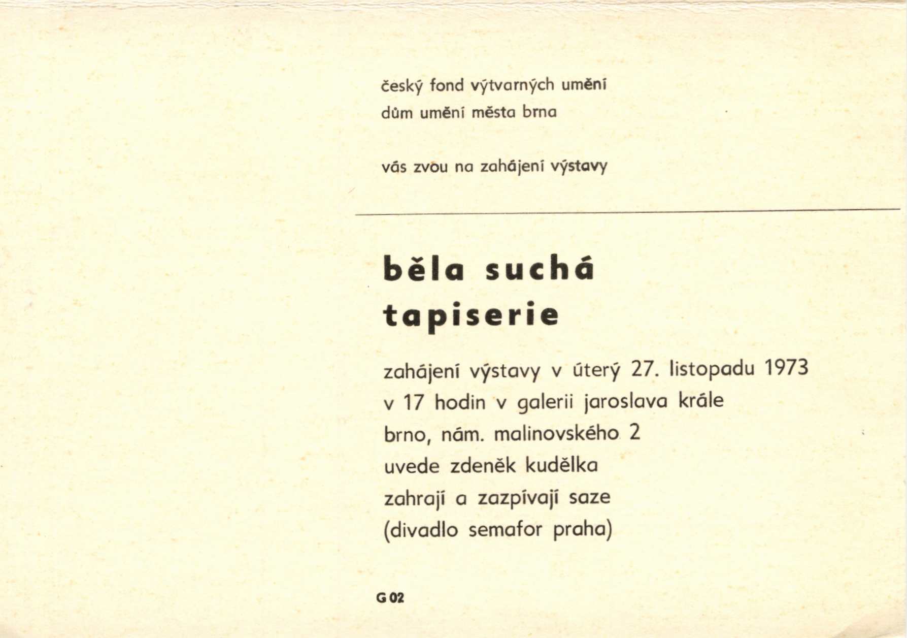 Běla Suchá – tapiserie