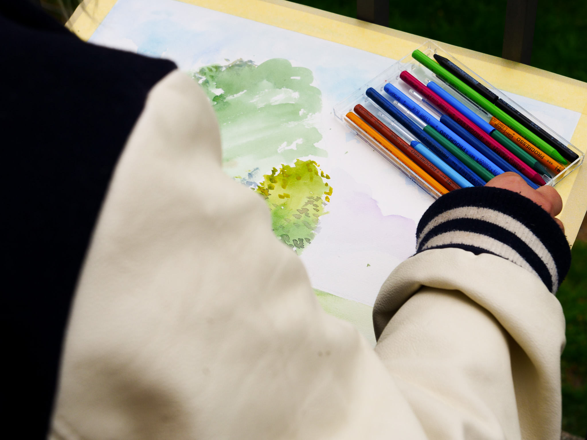 Malování a&nbsp;kreslení v&nbsp;plenéru