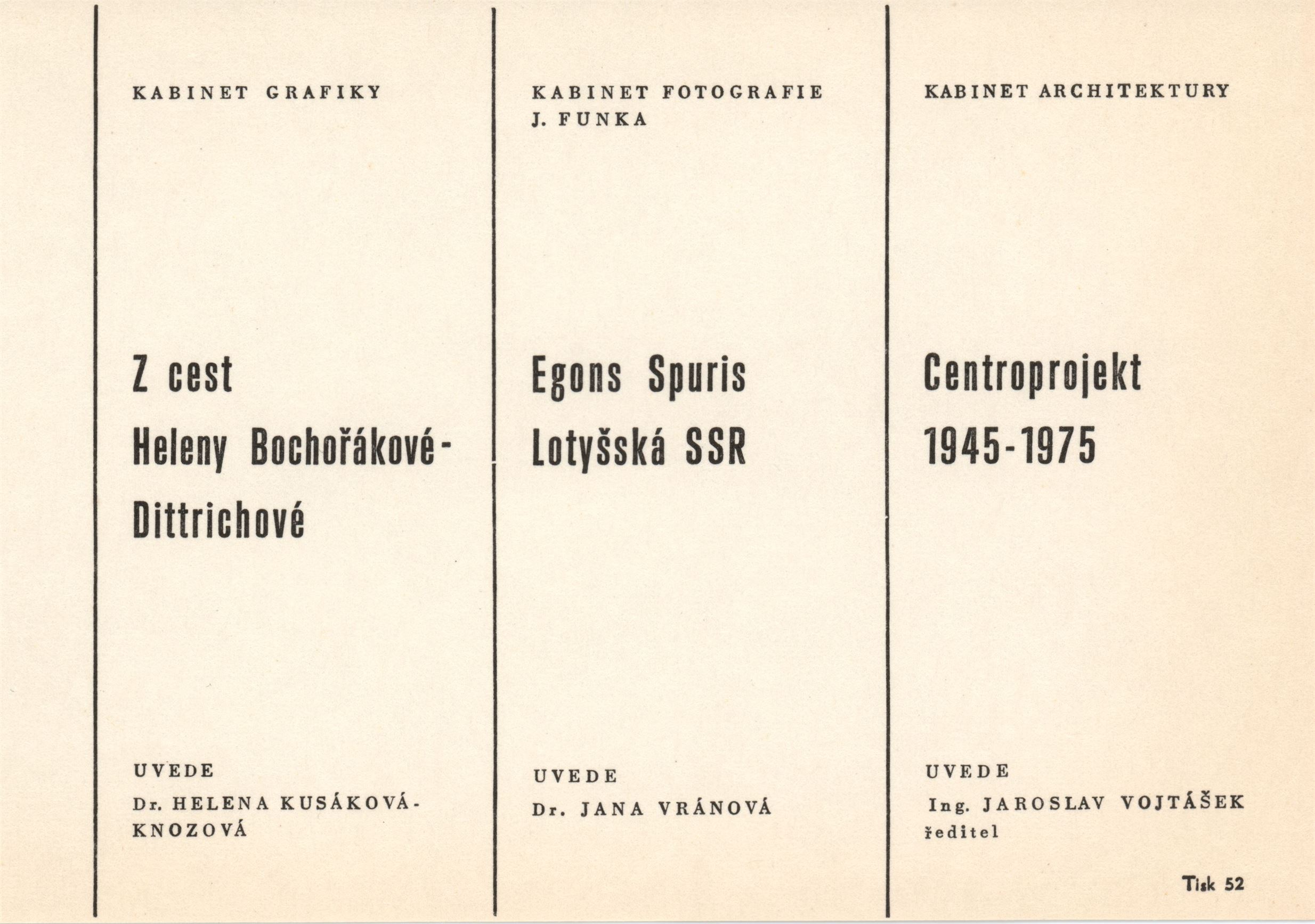 Centroprojekt 1945–1975