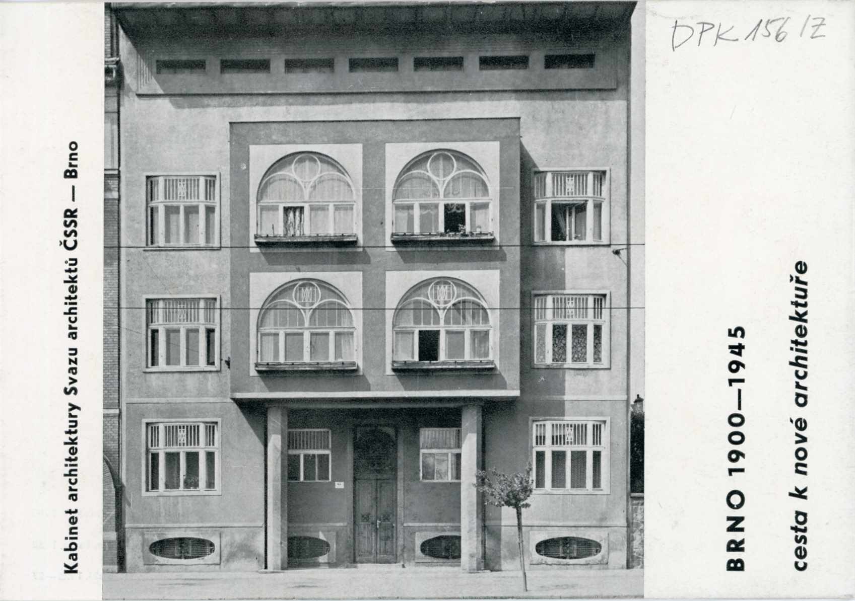 Brno 1900–1945. Cesta k&nbsp;nové architektuře