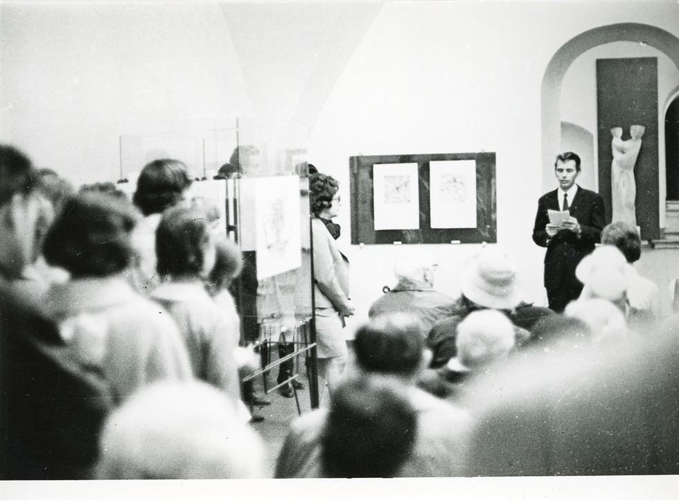 Ludmila Jandová – grafika, František Janda – socha