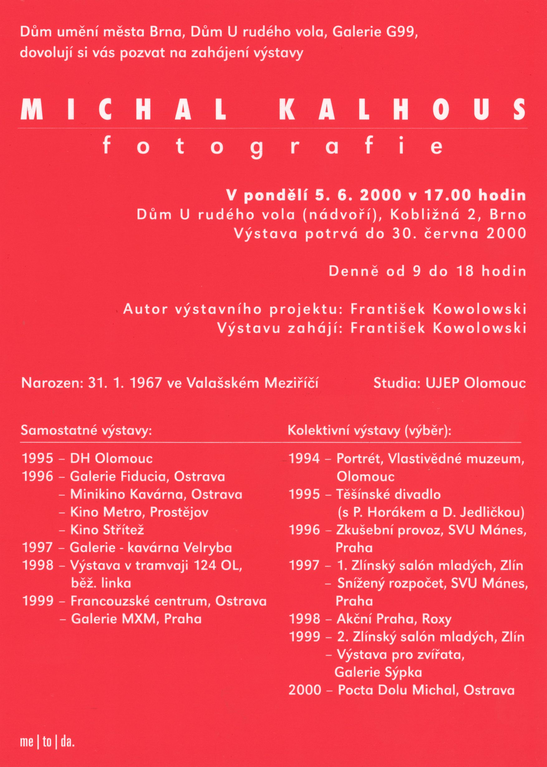 Michal Kalhous – fotografie