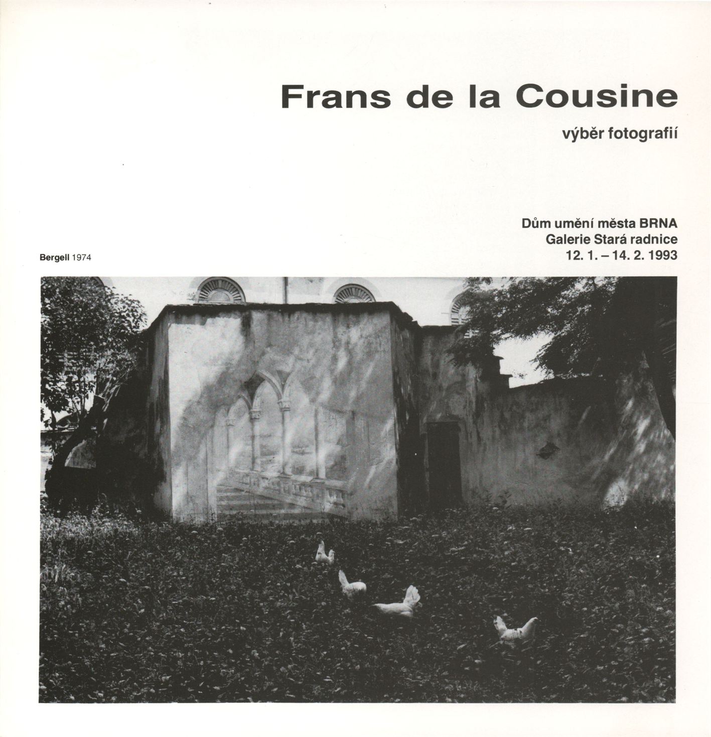 Frans de la Cousine, výběr fotografií