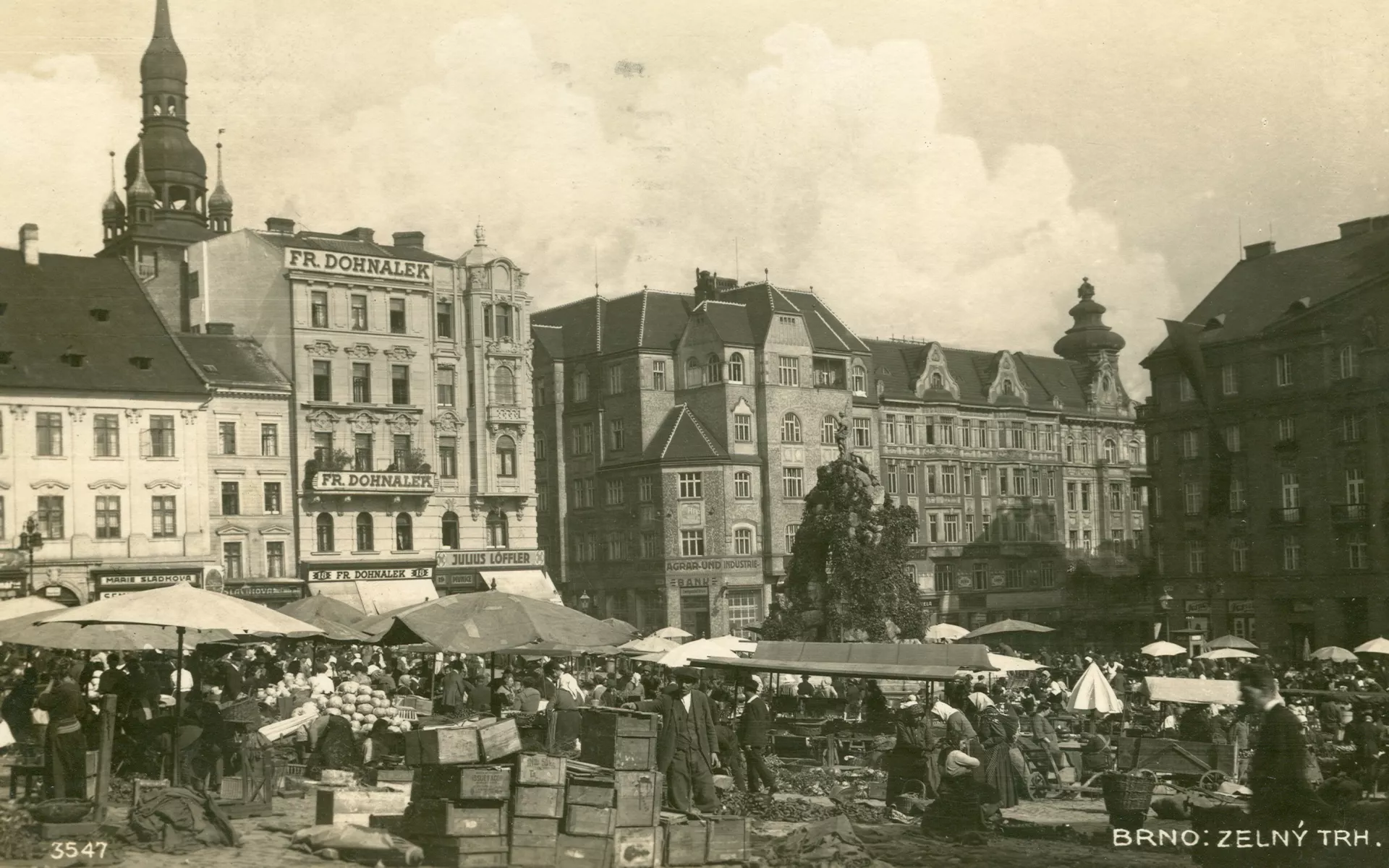 Nájemní domy Maxima Montera v&nbsp;centru Brna