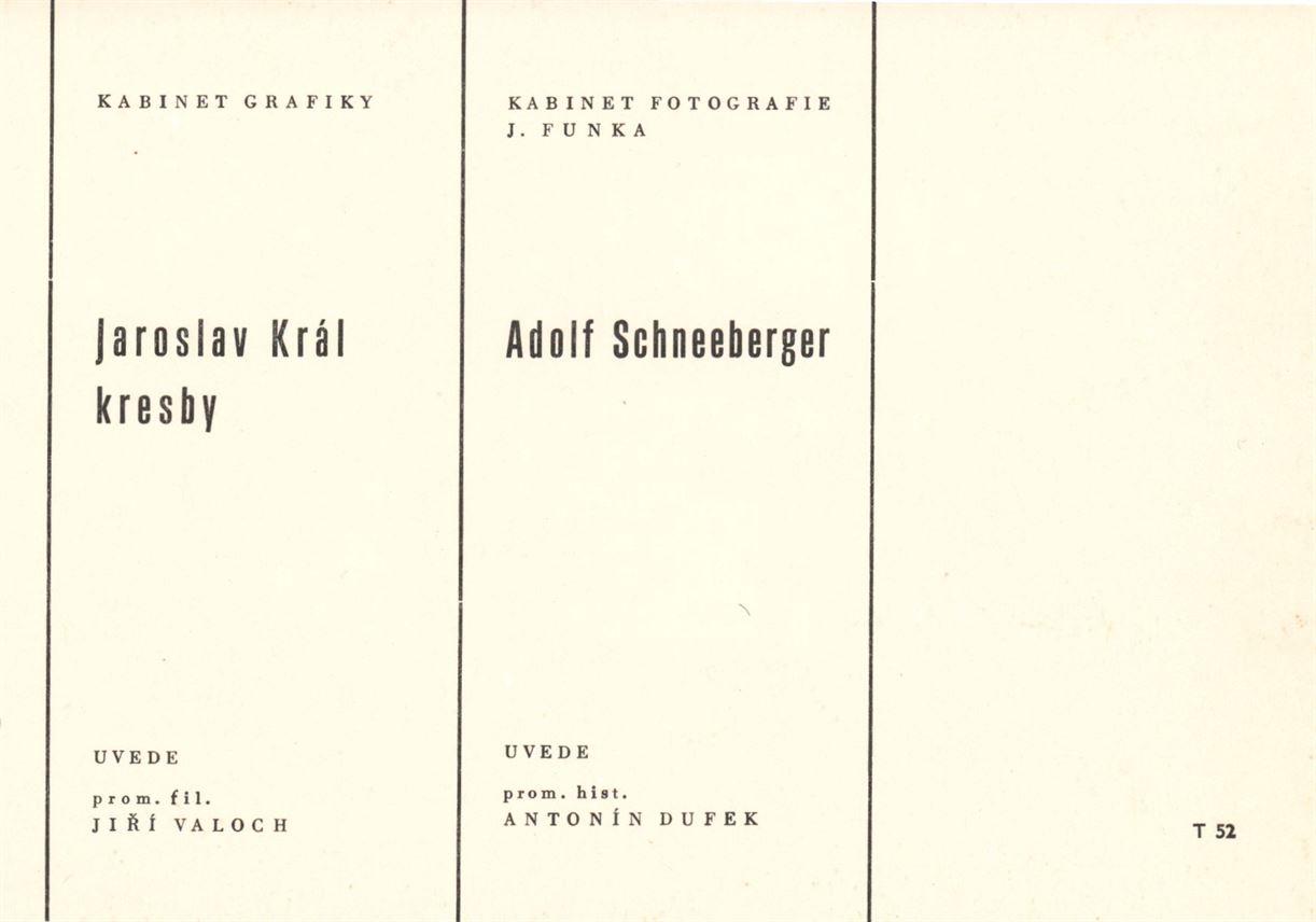 Jaroslav Král – kresby