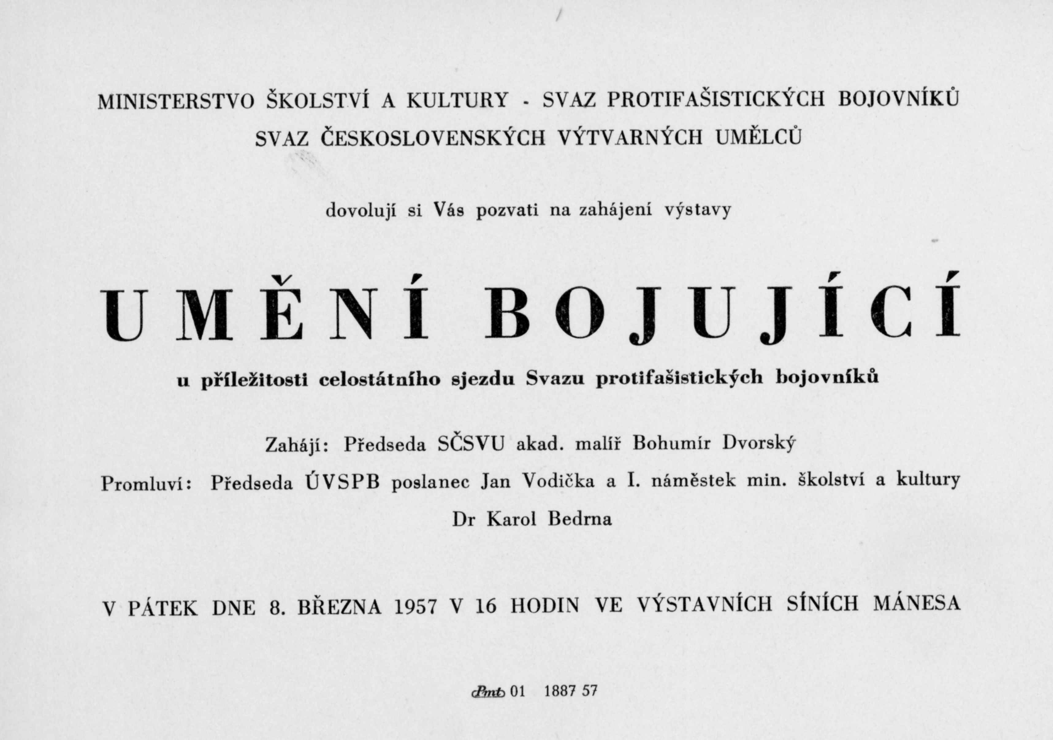 Uměním proti fašismu