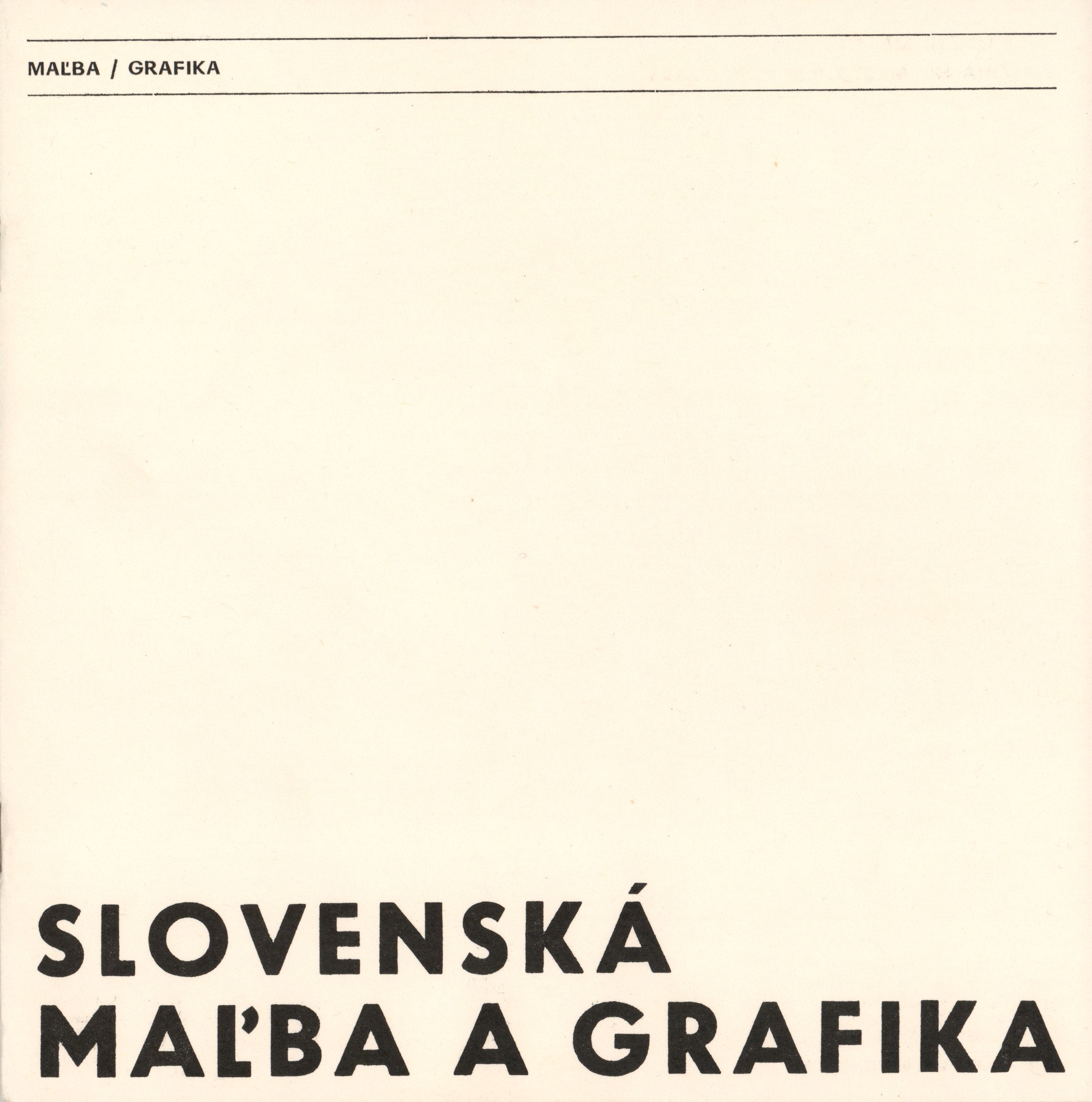 Současné výtvarné umění na Slovensku