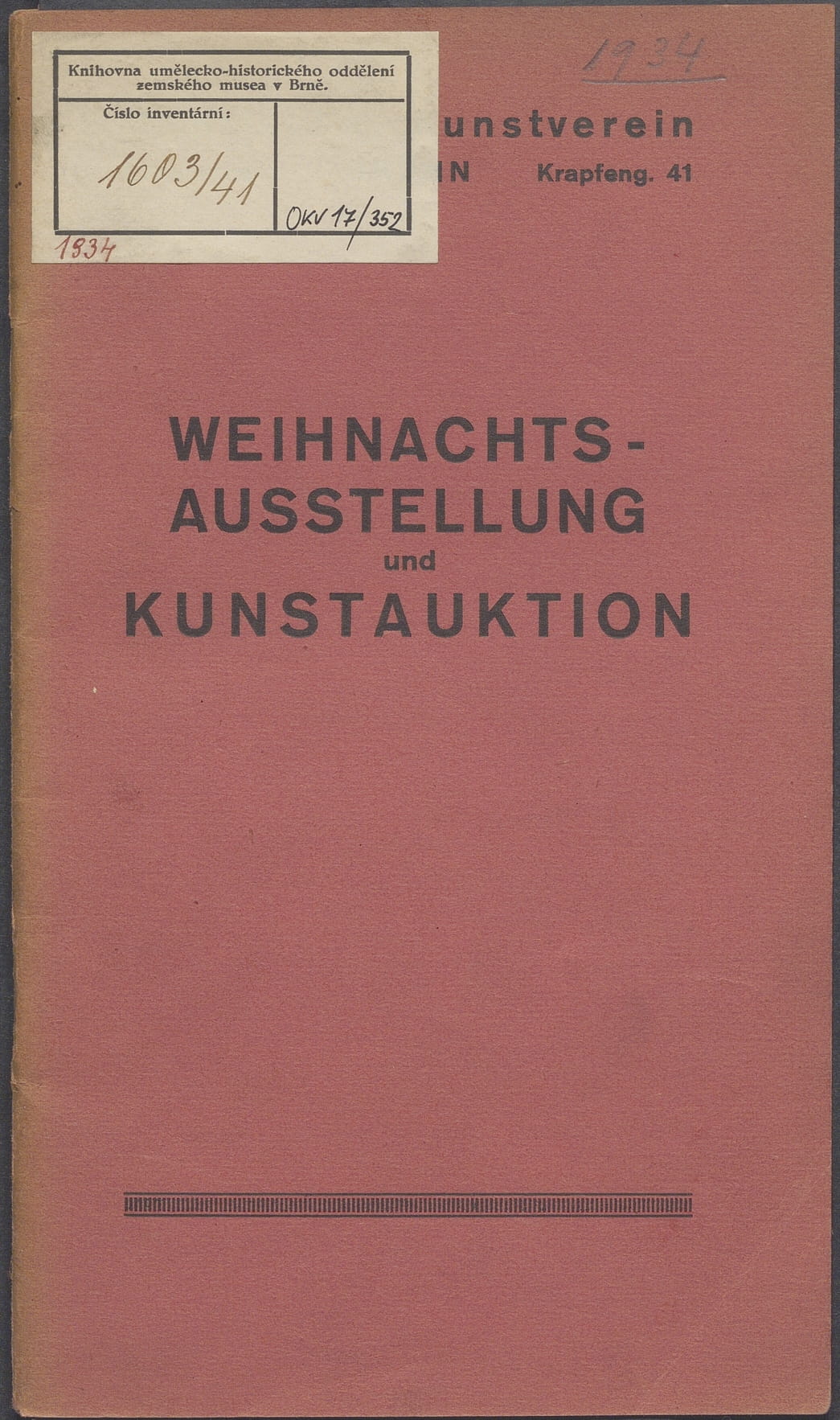 Weihnachtsausstellung – Kunstauktion