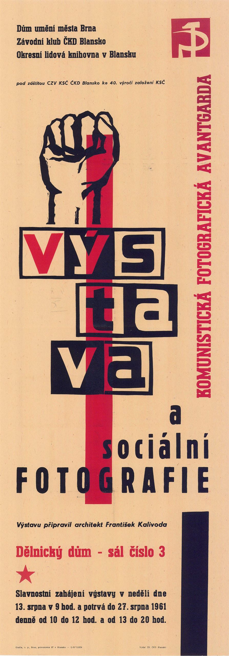 Komunistická fotografická avantgarda a&nbsp;sociální fotografie