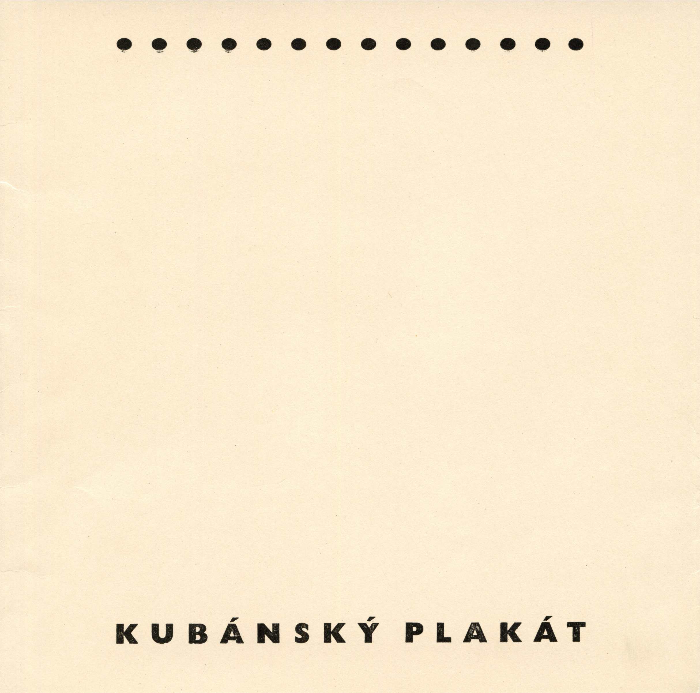 Současný kubánský plakát