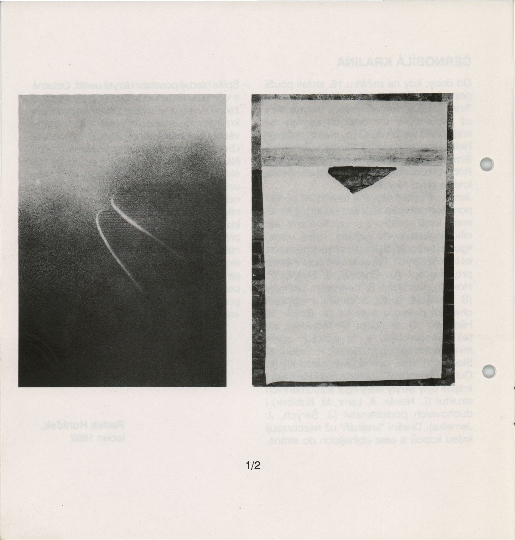 Černobílá krajina – grafika a&nbsp;kresba