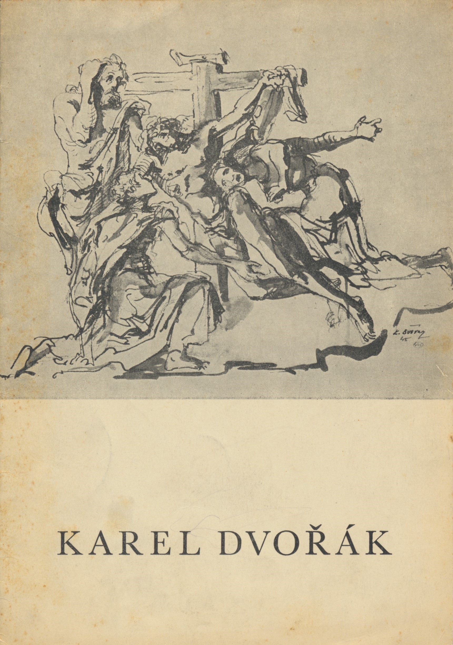 Karel Dvořák – kresby a&nbsp;drobná plastika