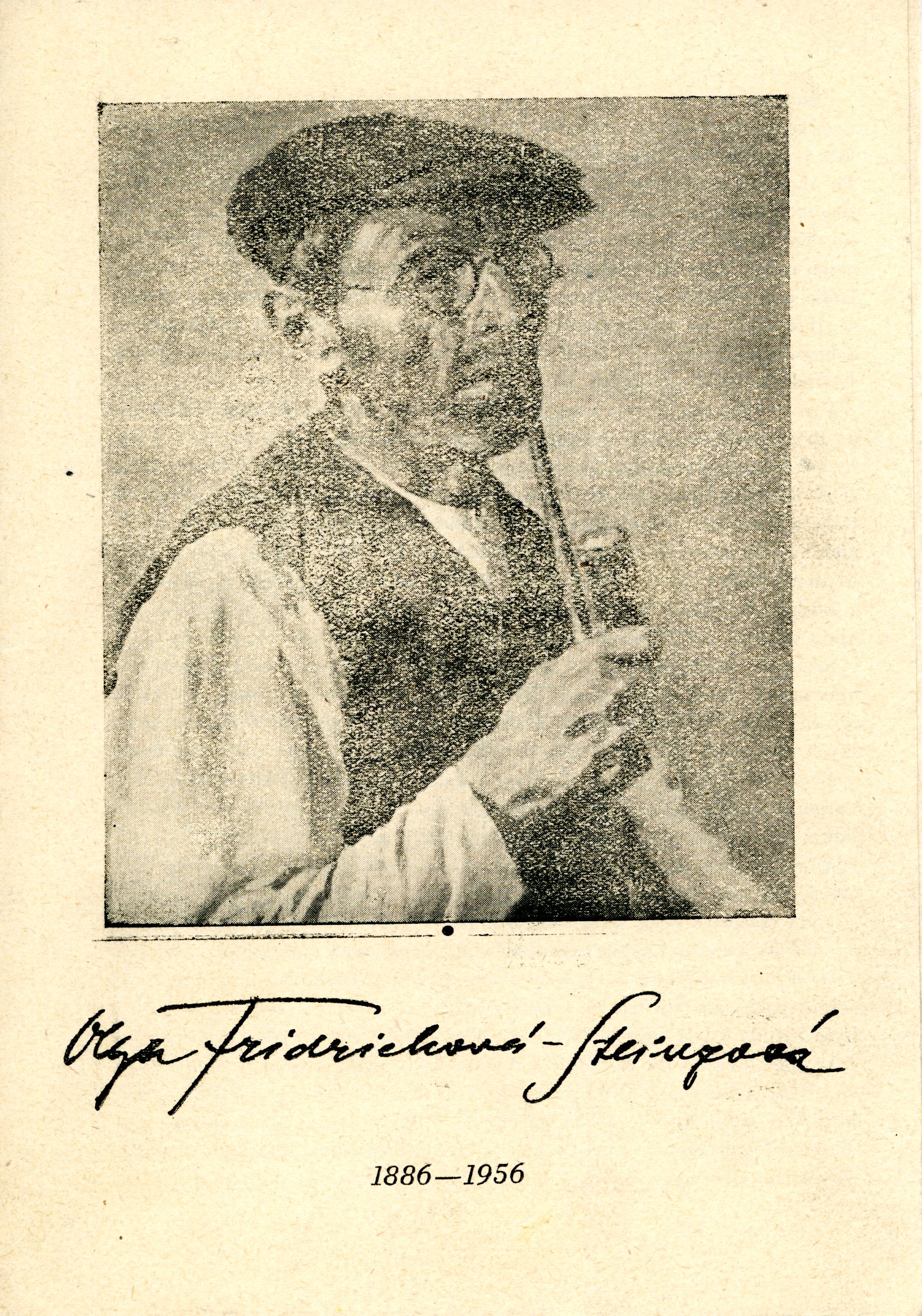 Olga Fridrichová-Steinzová 1886–1956. Jubilejní výstava