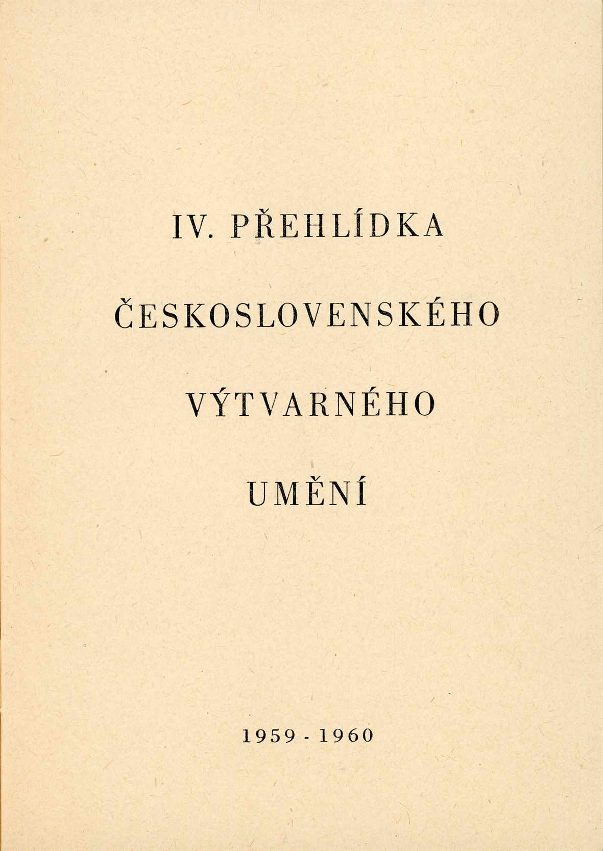 IV. přehlídka československého výtvarného umění