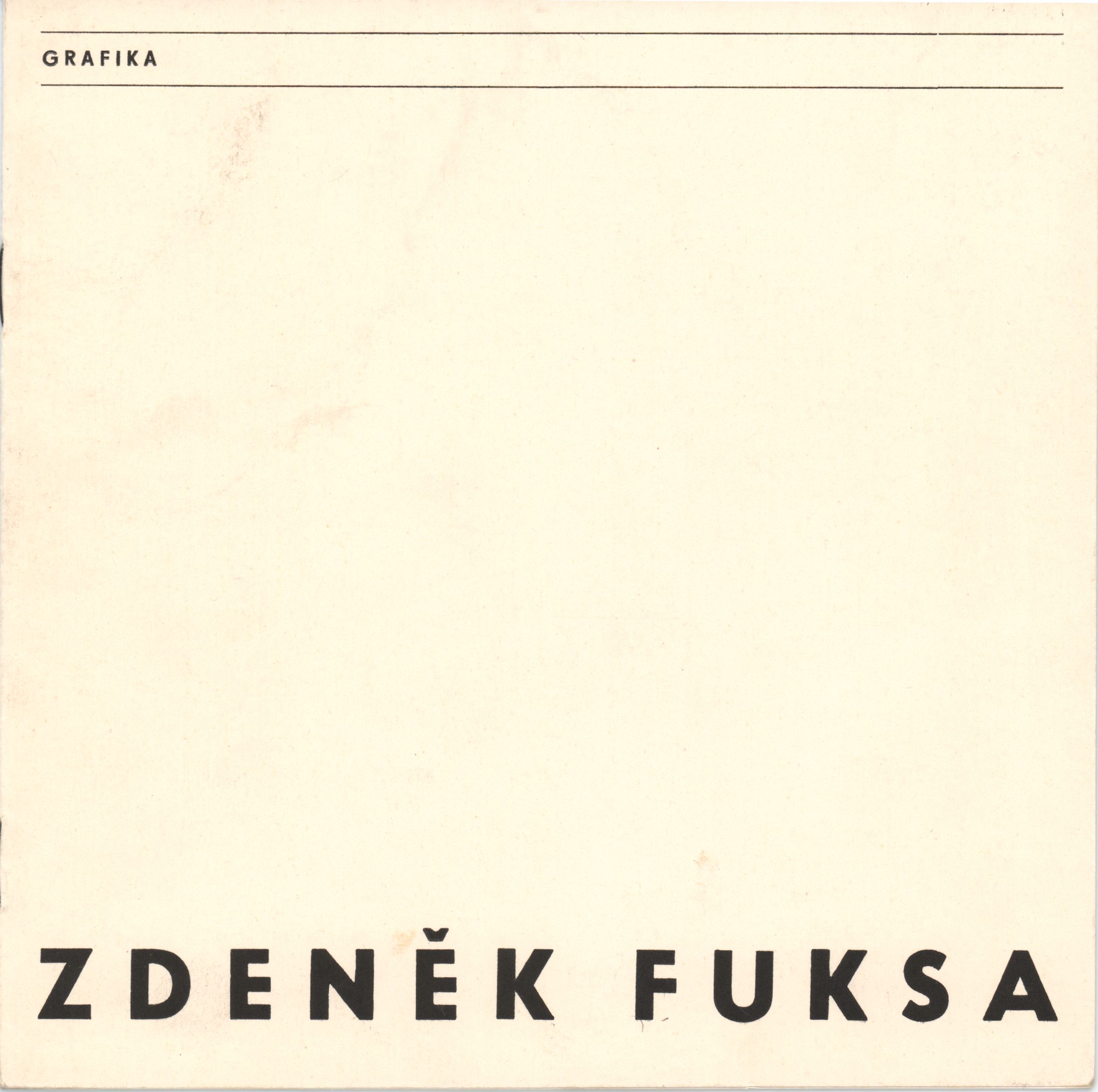 Zdeněk Fuksa – grafika