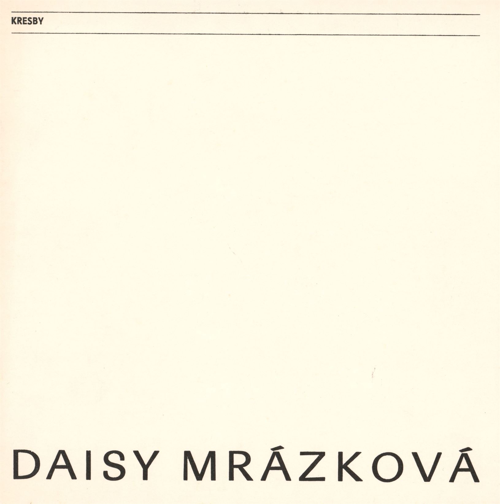 Daisy Mrázková – kresby