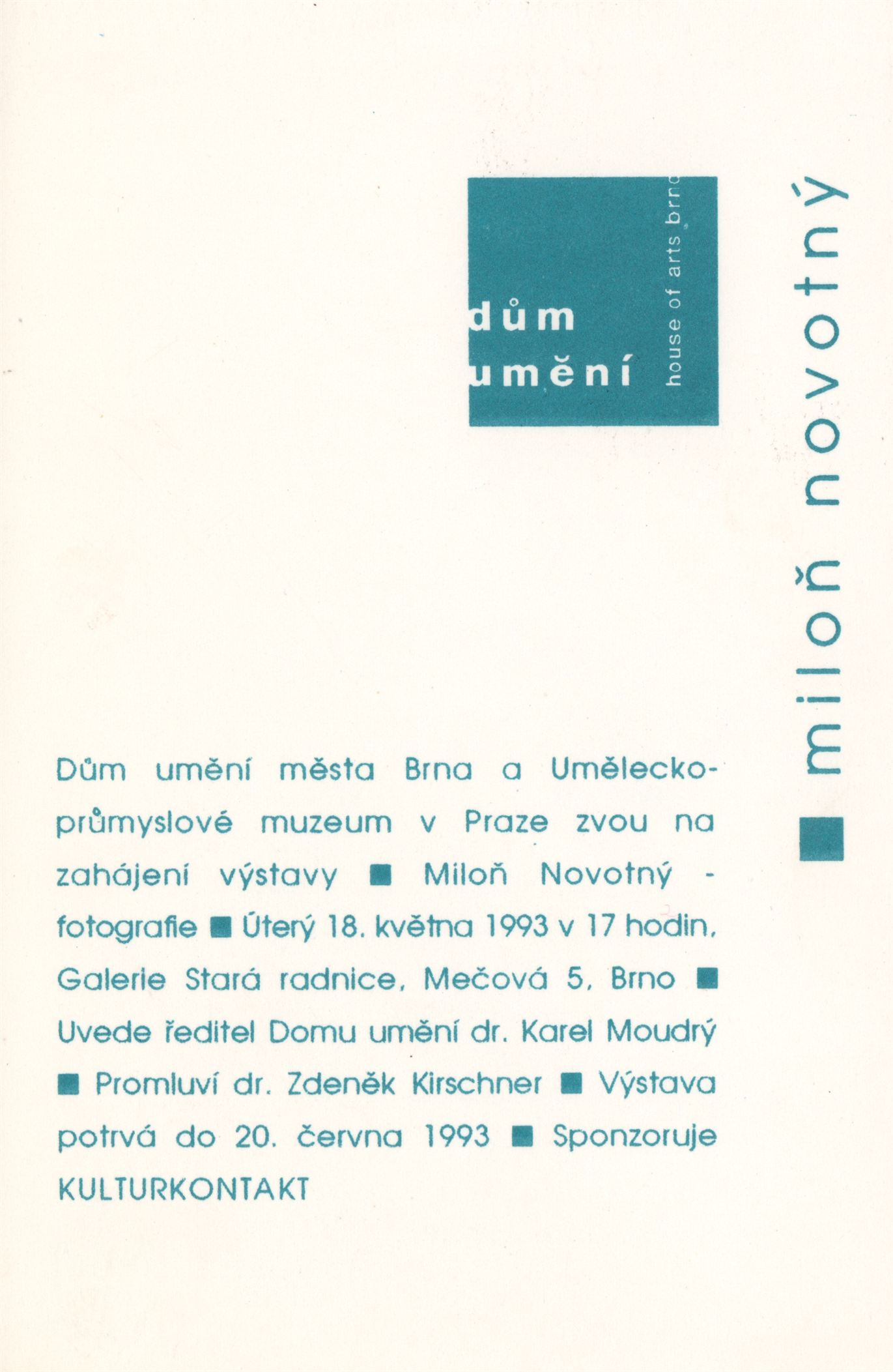 Miloň Novotný – fotografie