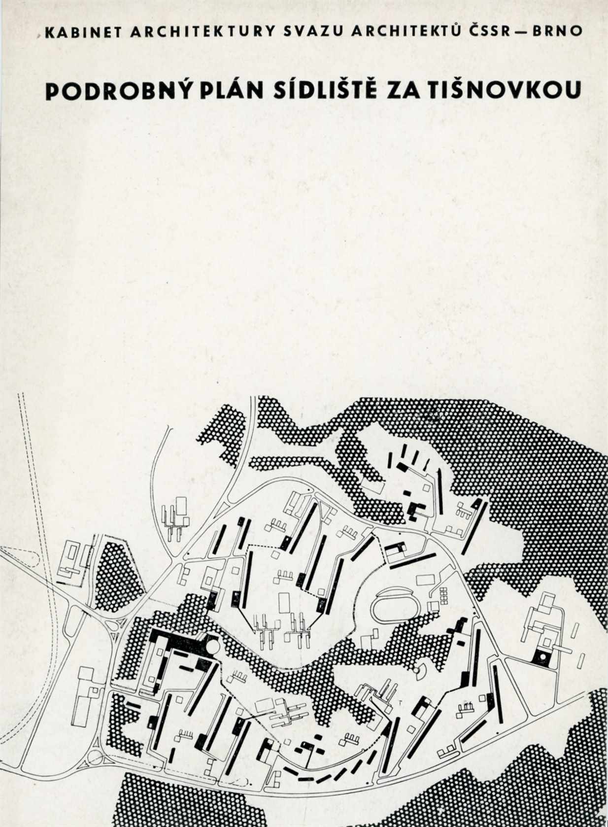 Podrobný plán sídliště za Tišnovkou