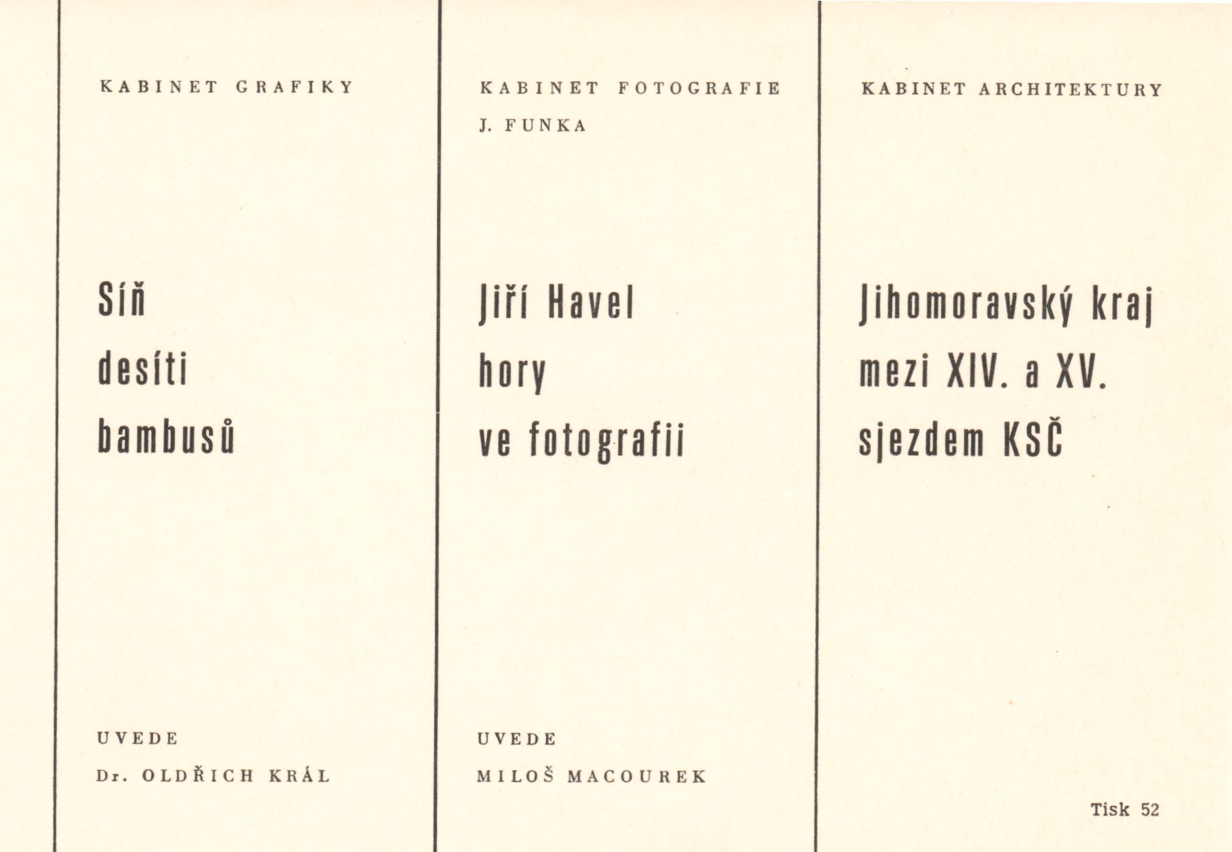 Jiří Havel. Hory ve fotografii neboli krásná posedlost