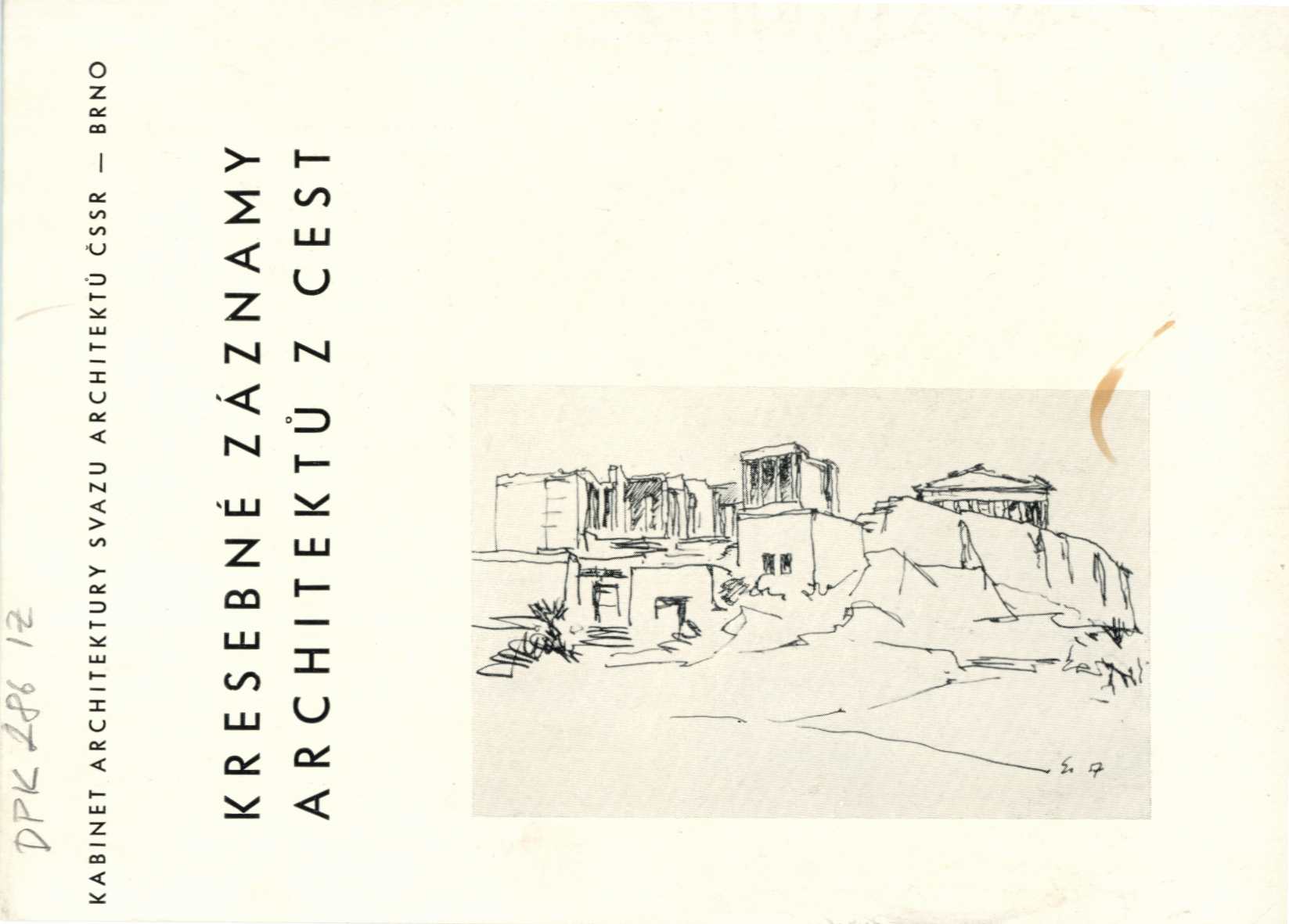 Kresebné záznamy architektů