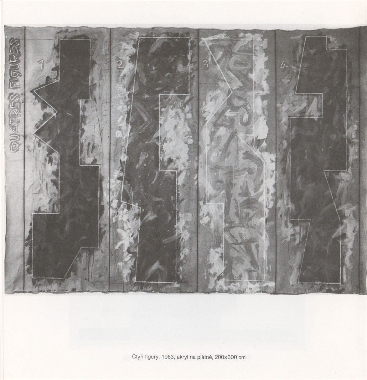 Jan Kotík, práce z osmdesátých let