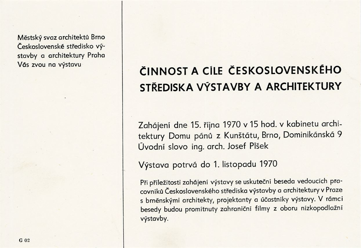 Československé středisko výstavby a&nbsp;architektury