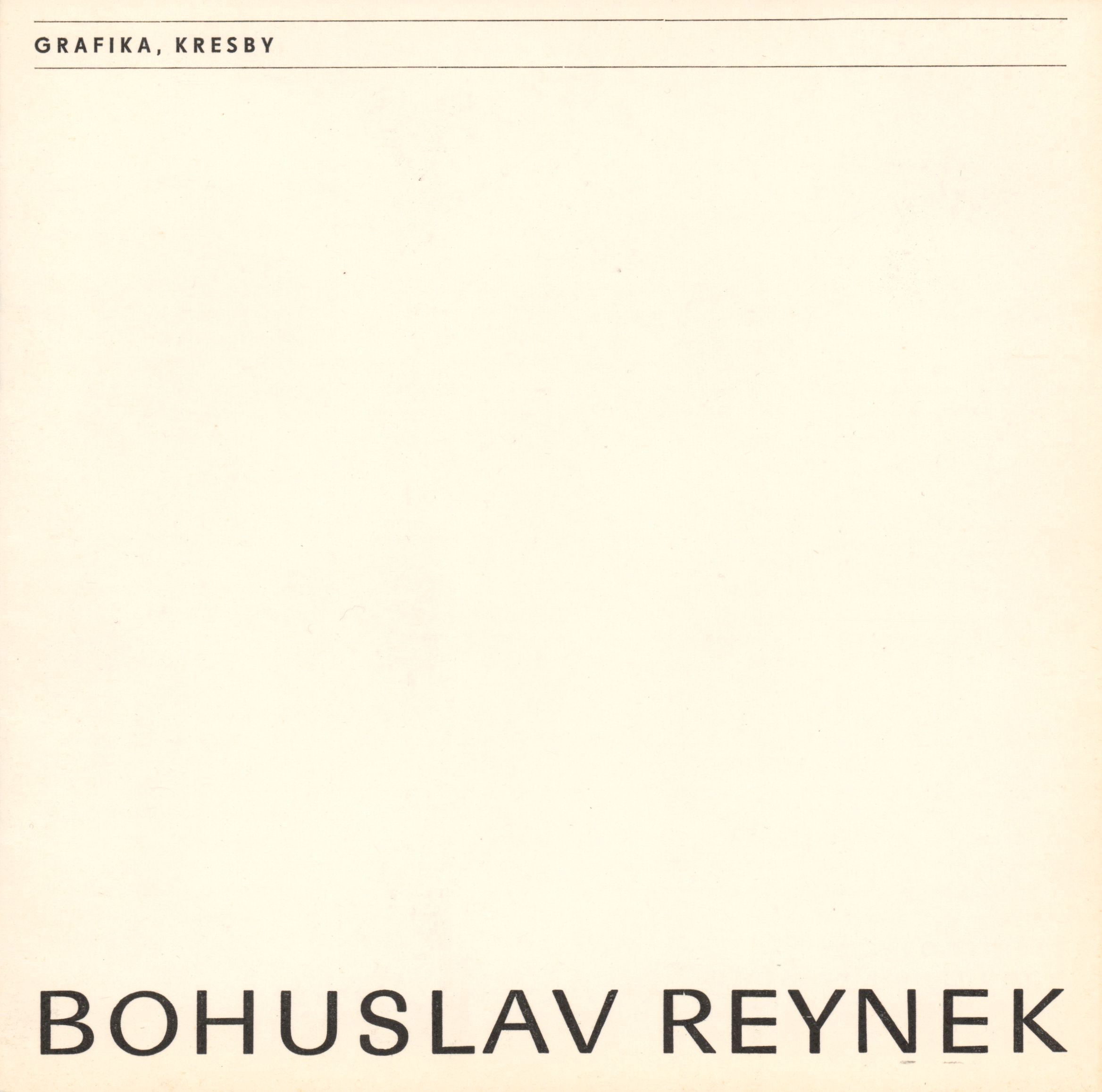 Bohuslav Reynek – grafika, kresby