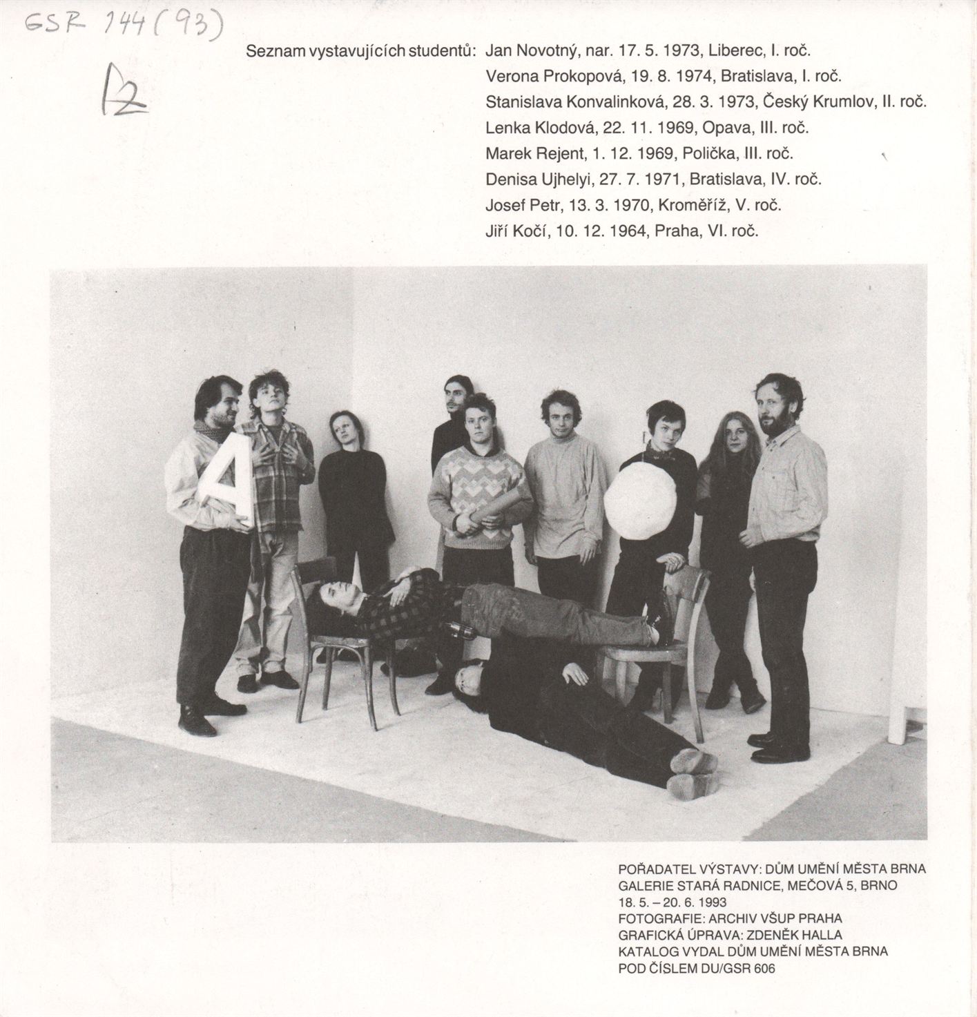 KaBRŇÁCI z Prahy vystavují (instalace VŠUP)