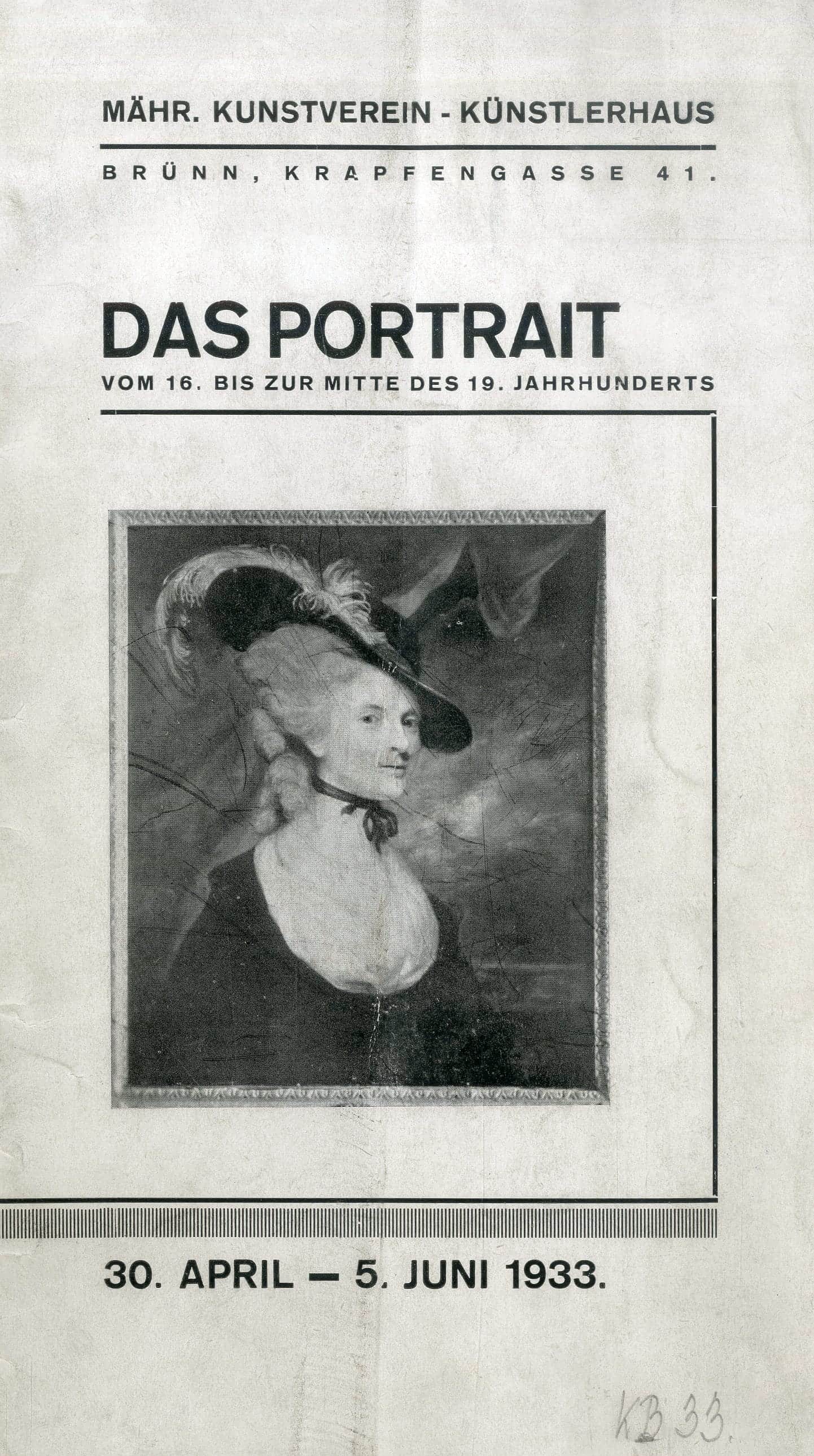 Das Portrait vom 16. bis zur Mitte des 19. Jahrhunderts