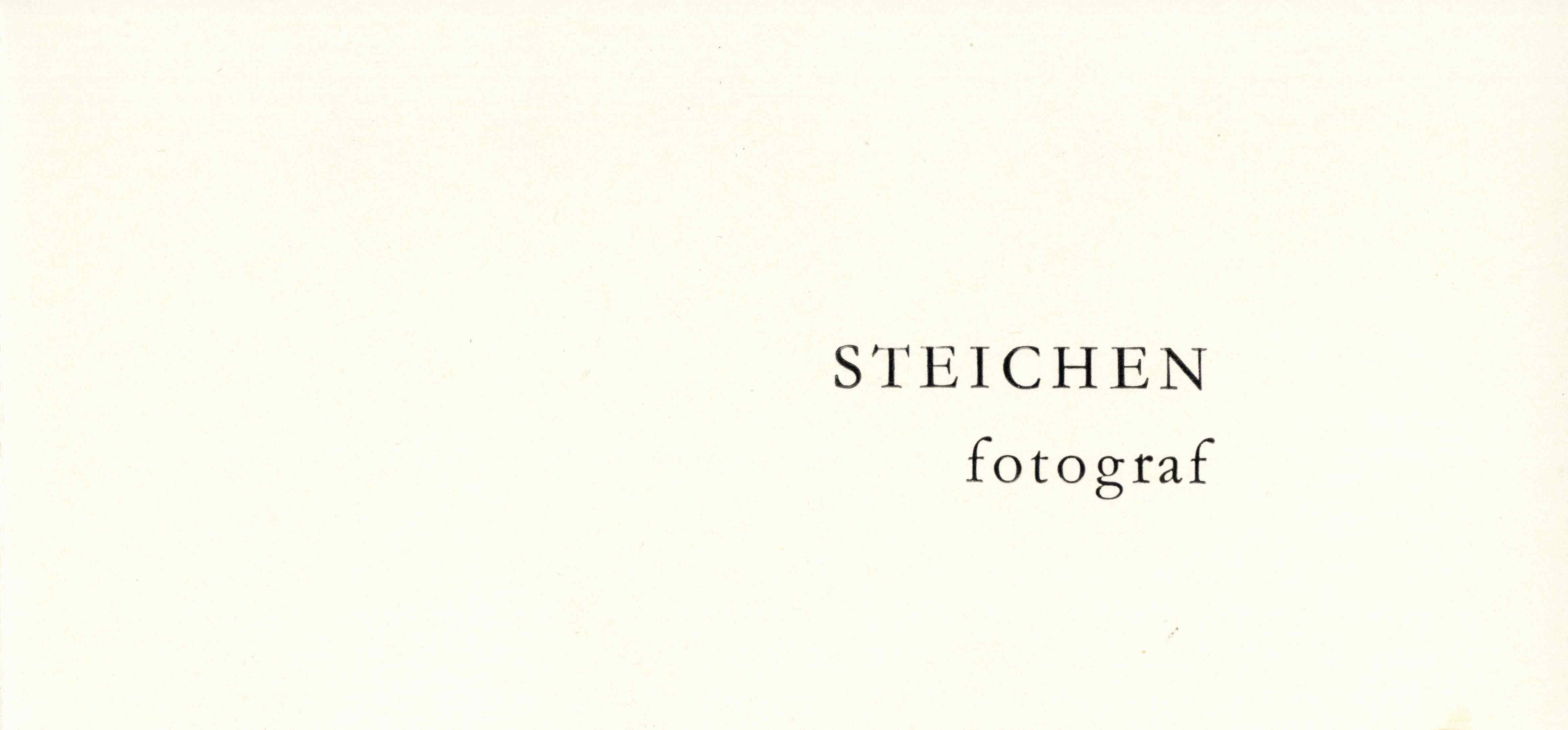 Edward Steichen – foto