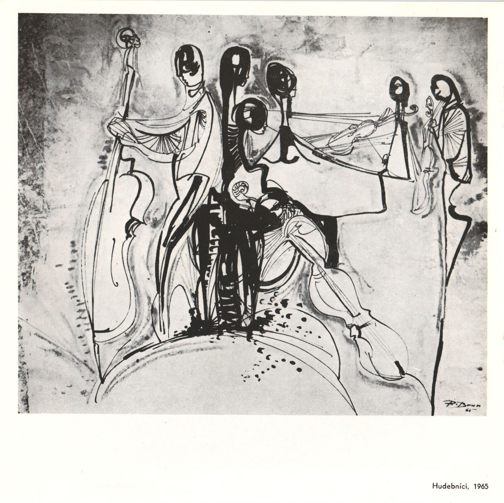 Richard Brun – obrazy, kresby, grafika