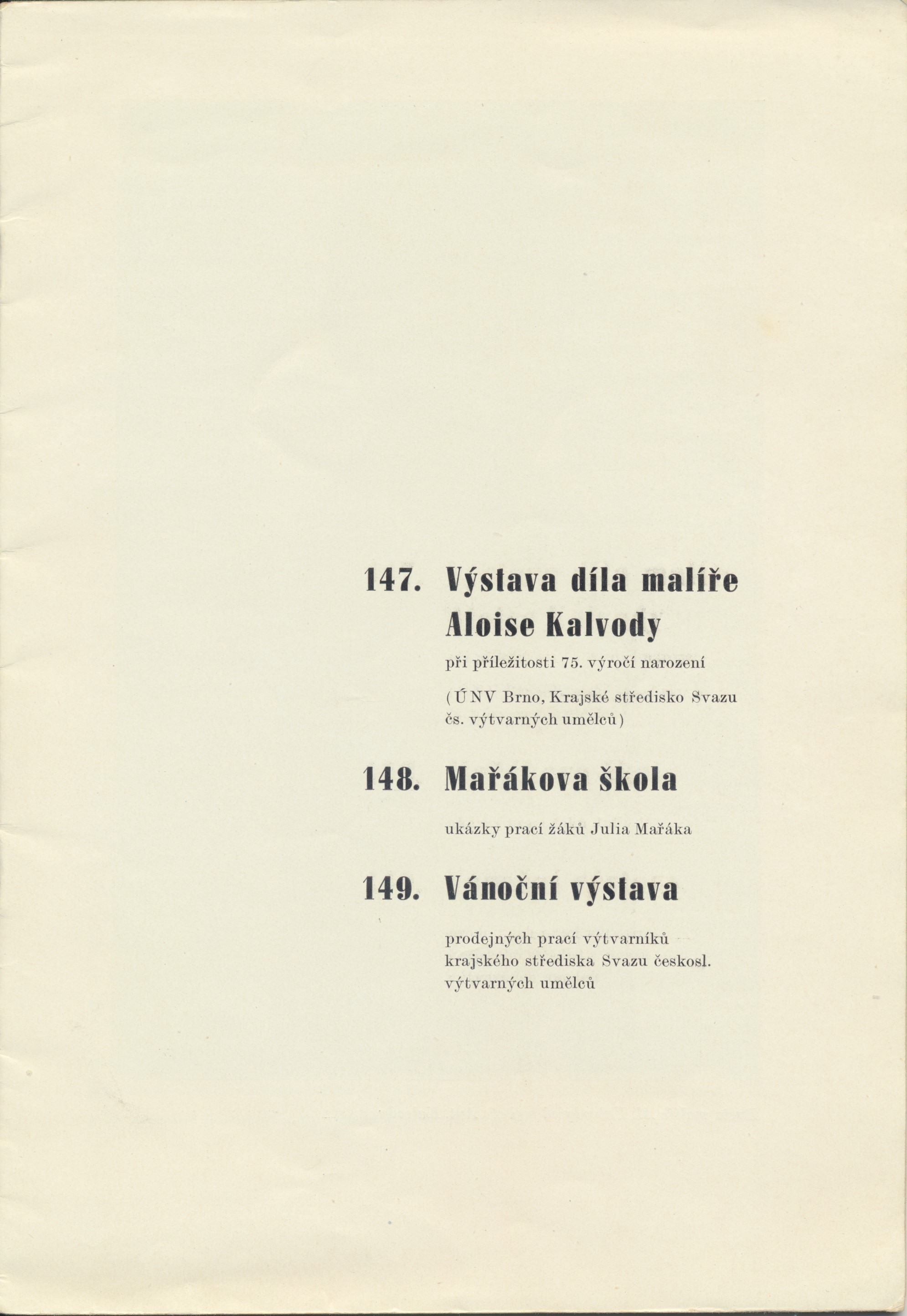 Malíř Alois Kalvoda, k&nbsp;75. výročí narození