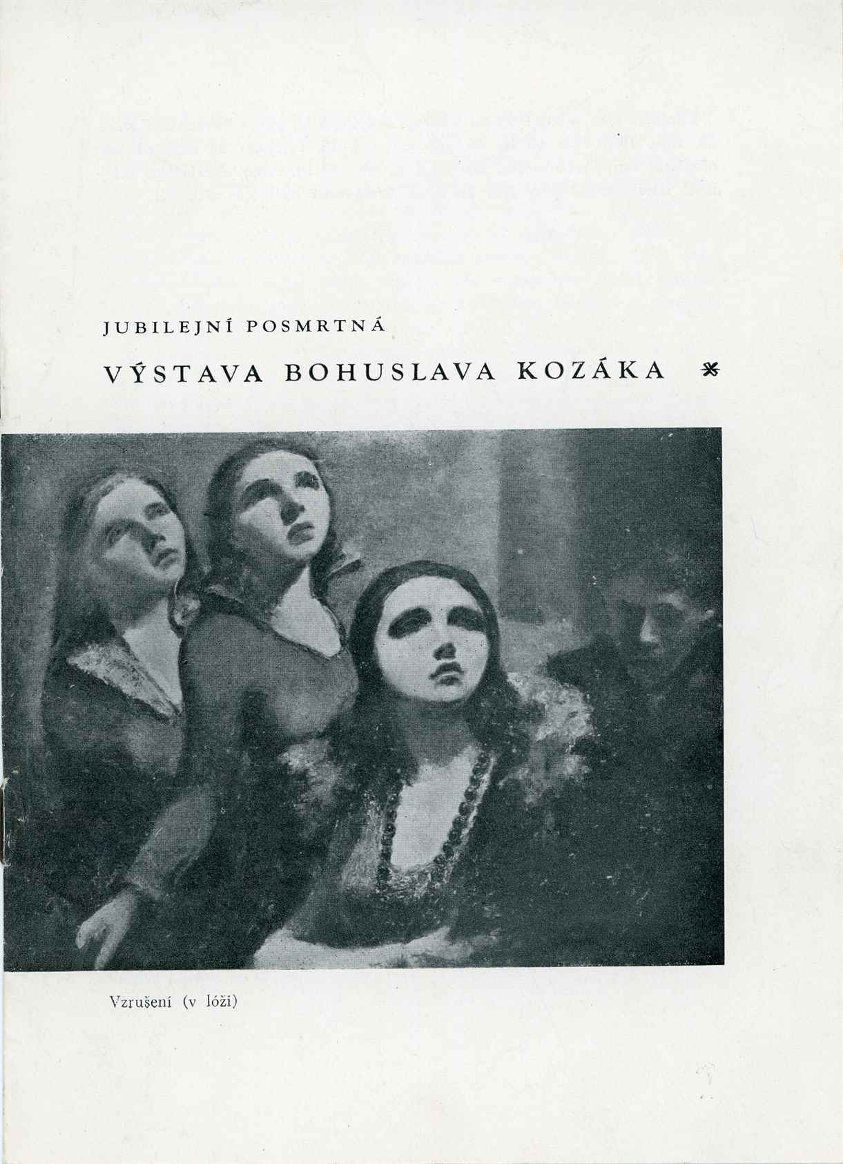 Soubor díla Bohuslava Kozáka