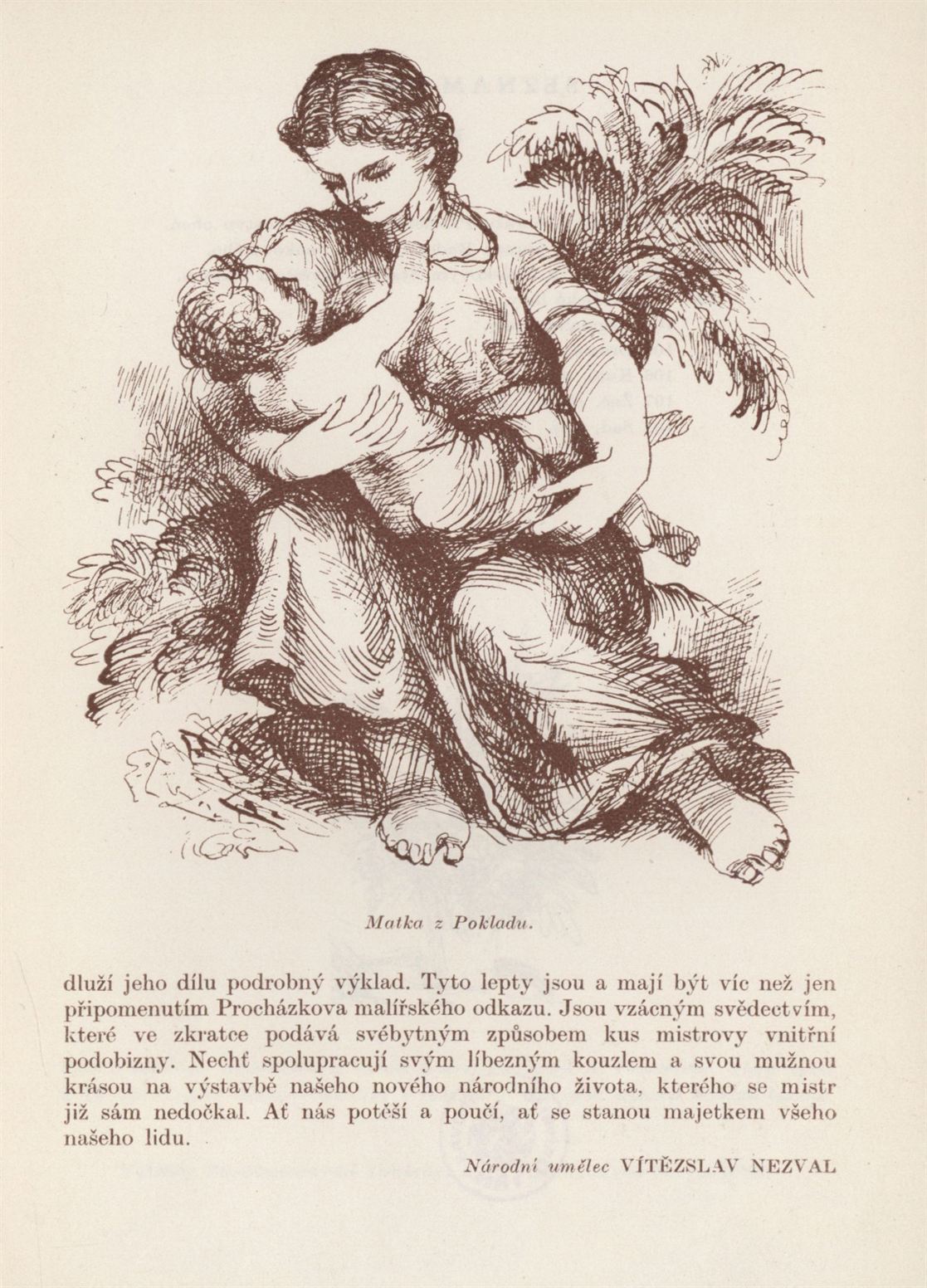 Národní umělec Antonín Procházka