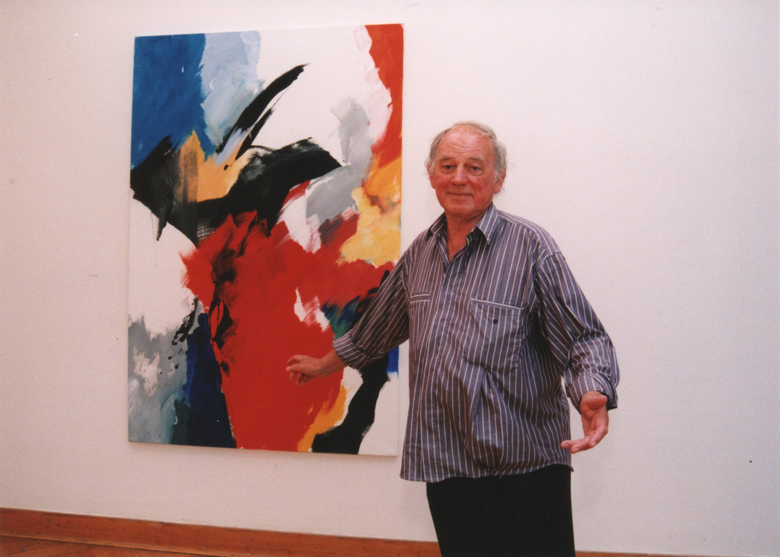 Jean Miotte /FR/. Gesto tryskající z&nbsp;nitra