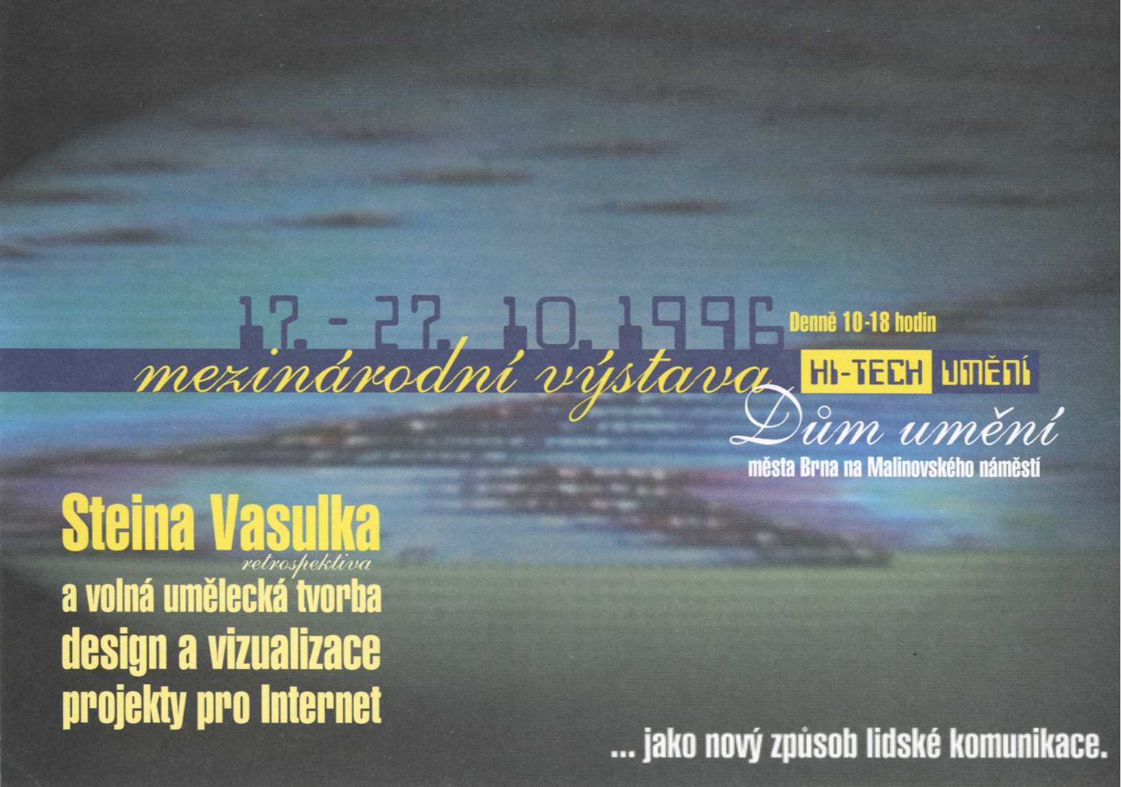 HI-TECH UMĚNÍ 1996